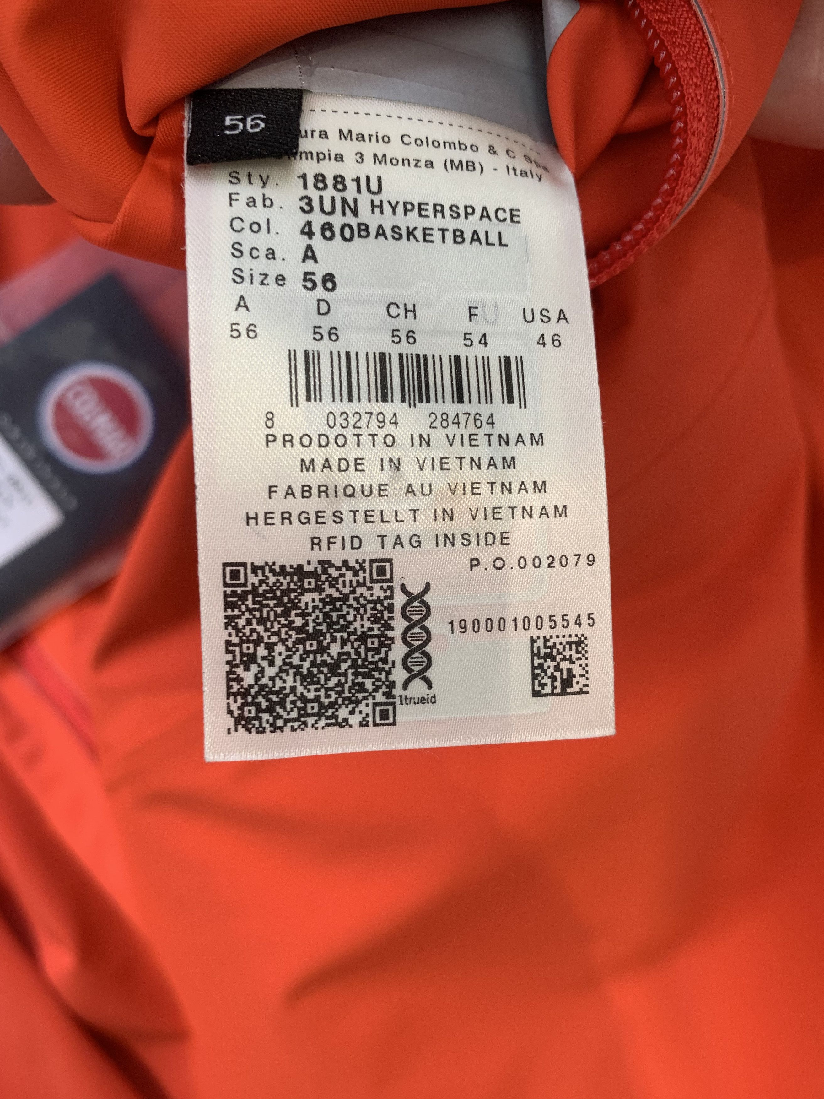 Colmar COLMAR RESEARCH ARCHIVE: THE TECHNICAL EXCEPTION (SS20) Size US XL / EU 56 / 4 - 3 Thumbnail