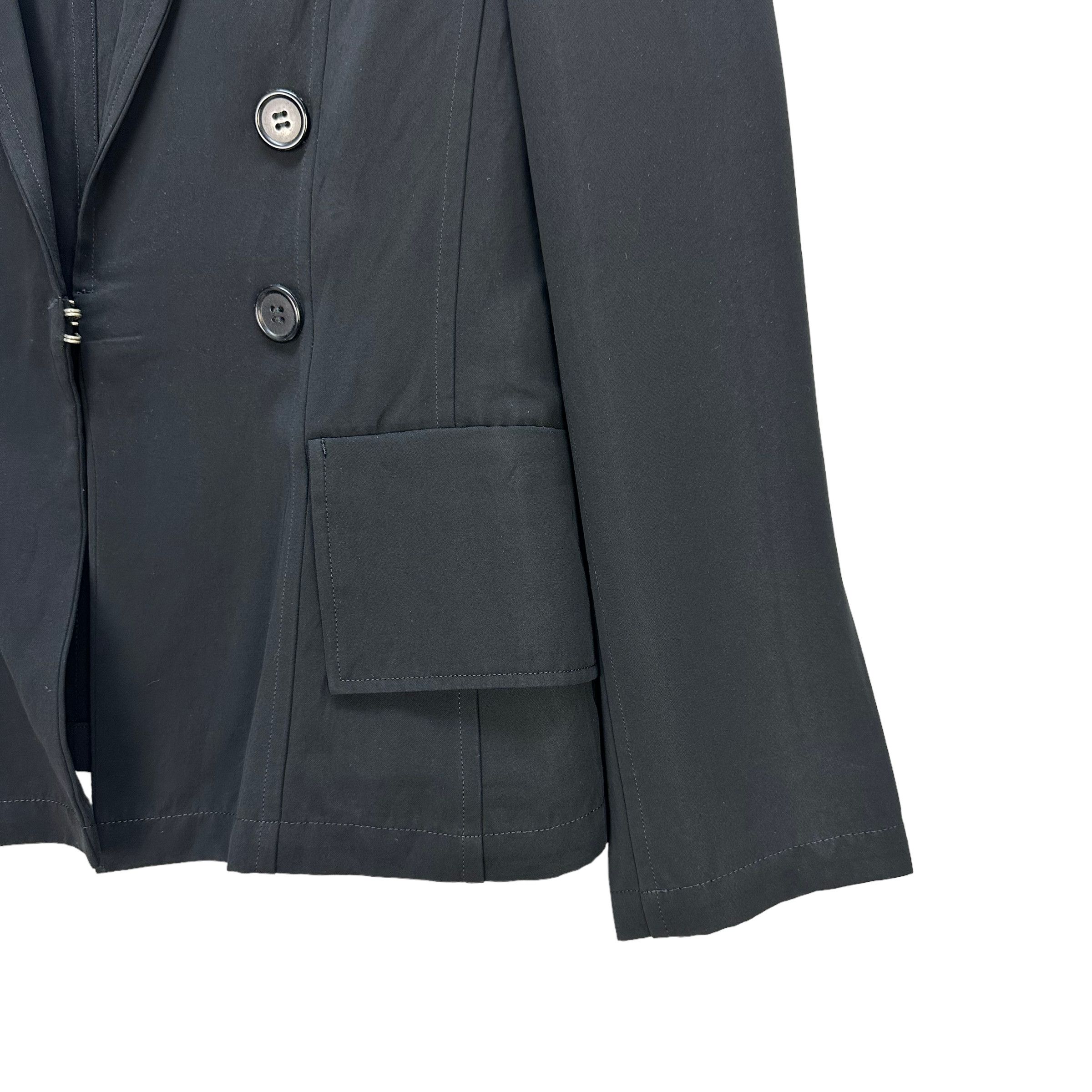 Yohji Yamamoto Y's DOUBLE BREASTED SINGLE HOOK JACKET #7719-166 Size M / US 6-8 / IT 42-44 - 6 Thumbnail