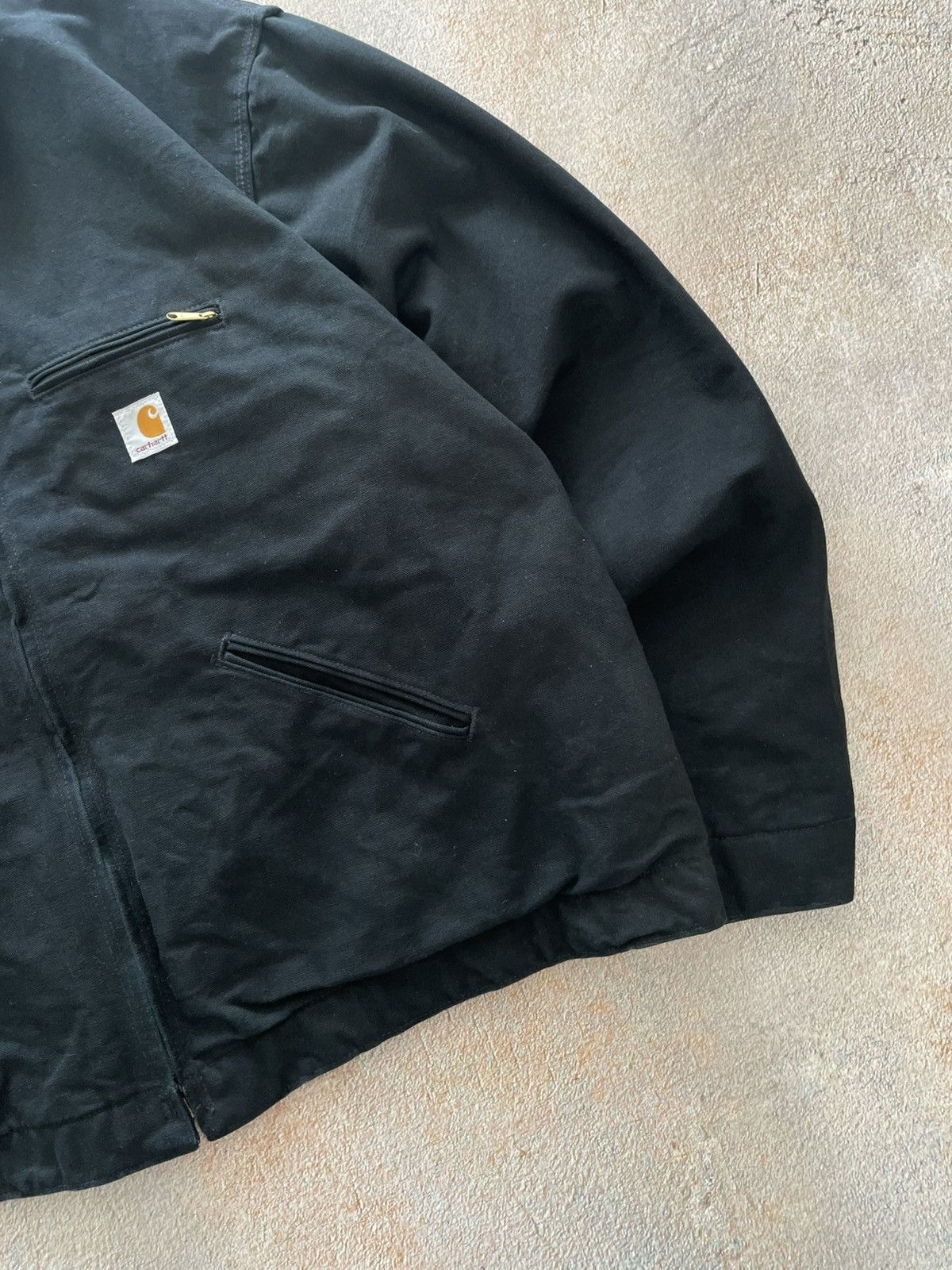 Carhartt Vintage Carhartt Detroit Black Jacket Size US XXL / EU 58 / 5 - 5 Thumbnail