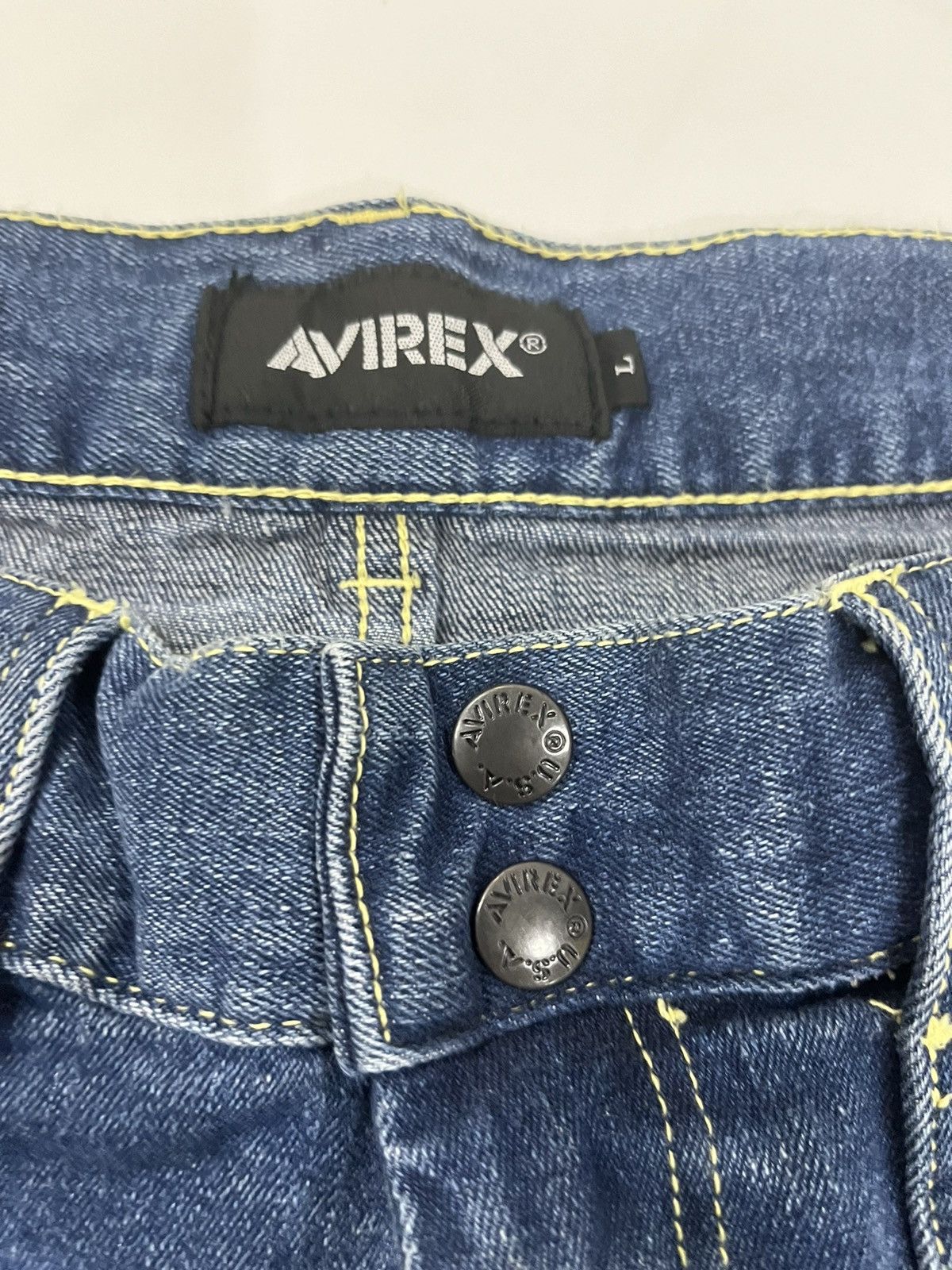 Avirex × Japanese Brand Japanese Avirex Bushpants Jeans Size L Size US 35 - 10 Thumbnail