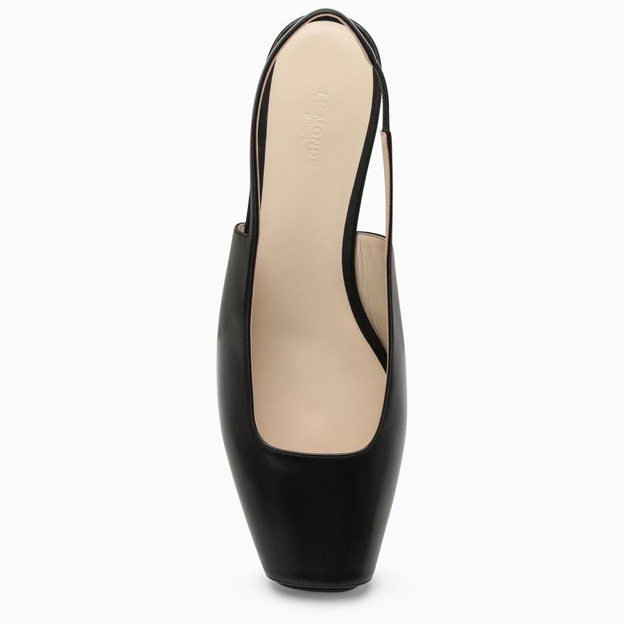 Le Monde Beryl o1d2blof0824 Low Leather Sandal in Black Size US 9 / IT 39 - 4 Thumbnail