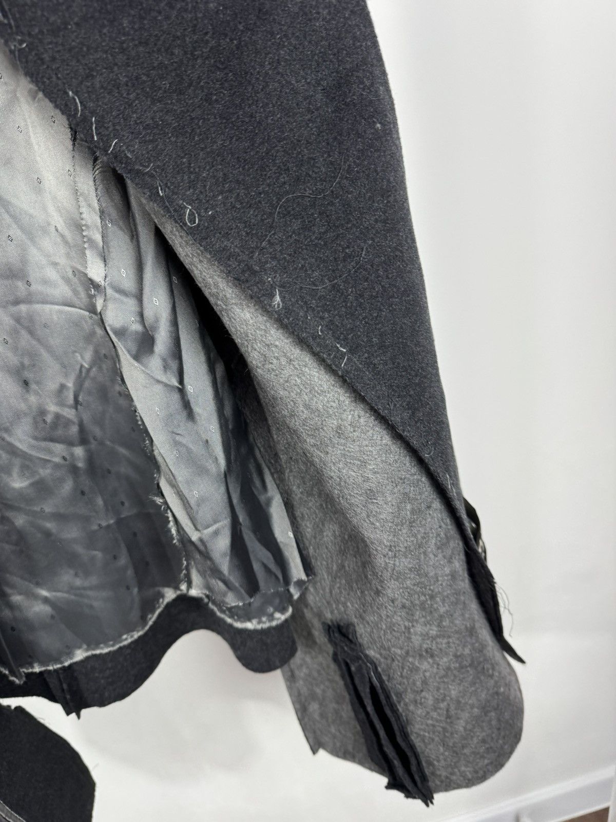 Other Cashmere Virgin Wool Black Jacket Short Coat Wool Blazer Size L / US 10 / IT 46 - 7 Thumbnail