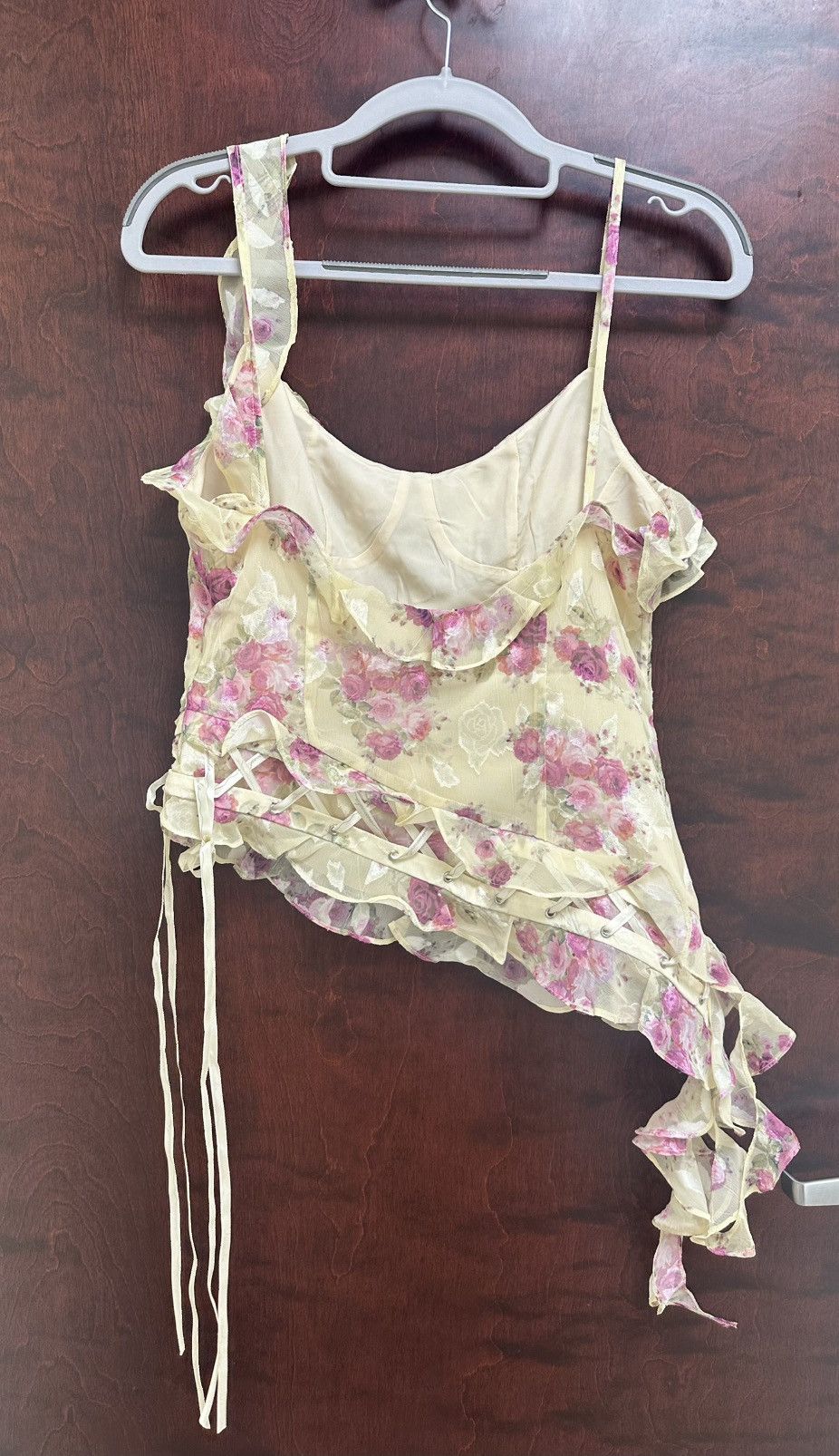 Other South Korean yellow asymmetrical top Size S / US 4 / IT 40 - 2 Thumbnail