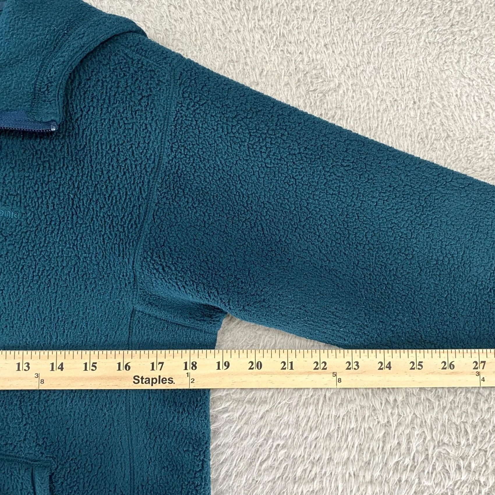 Patagonia Patagonia Fleece Hoodie Womens Medium Hooded Jacket Lightweight Full Zip Blue Size M / US 6-8 / IT 42-44 - 5 Thumbnail