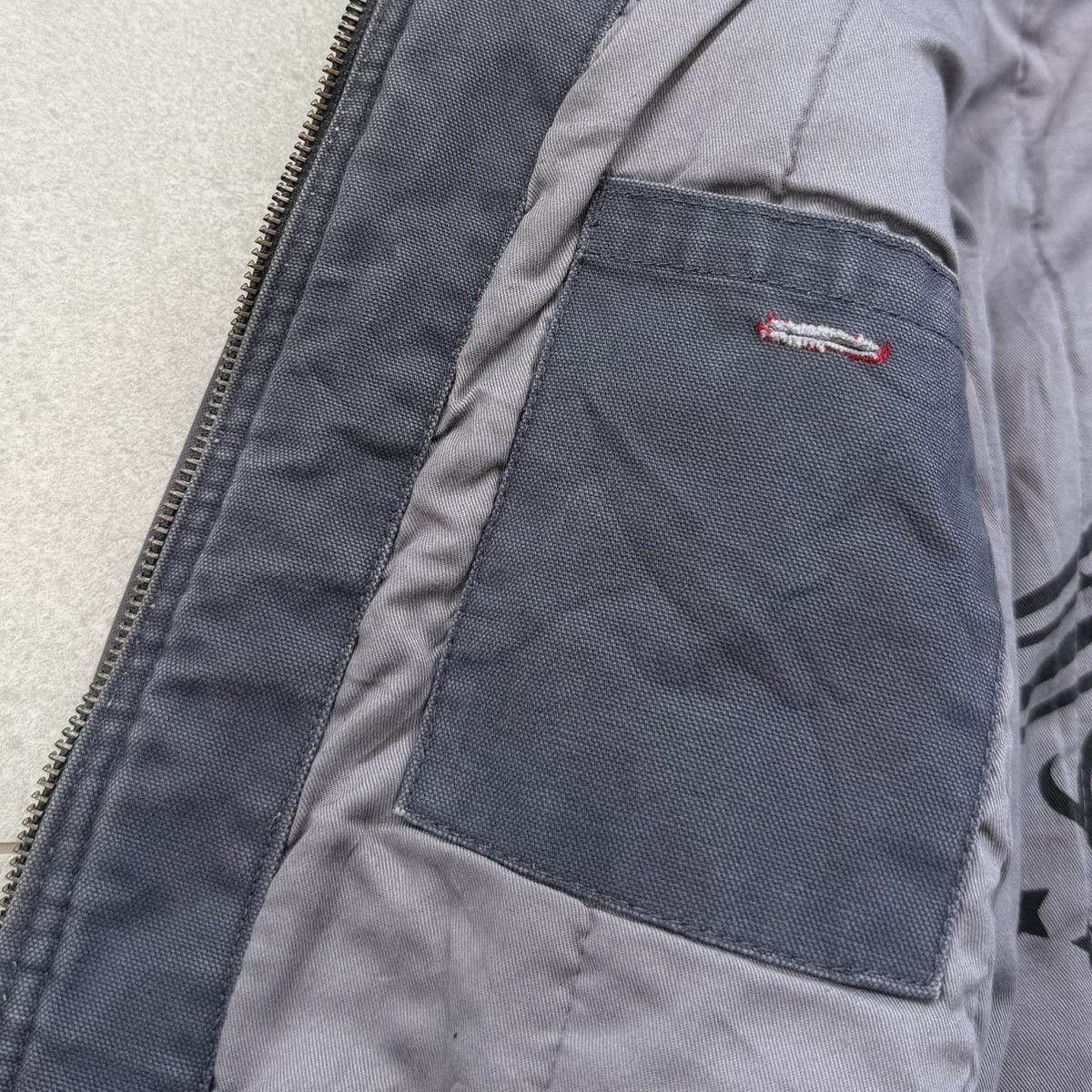 Vintage Vintage Snap-on Lined Quilted Canvas Hooded Work Jacket Size US XL / EU 56 / 4 - 15 Thumbnail