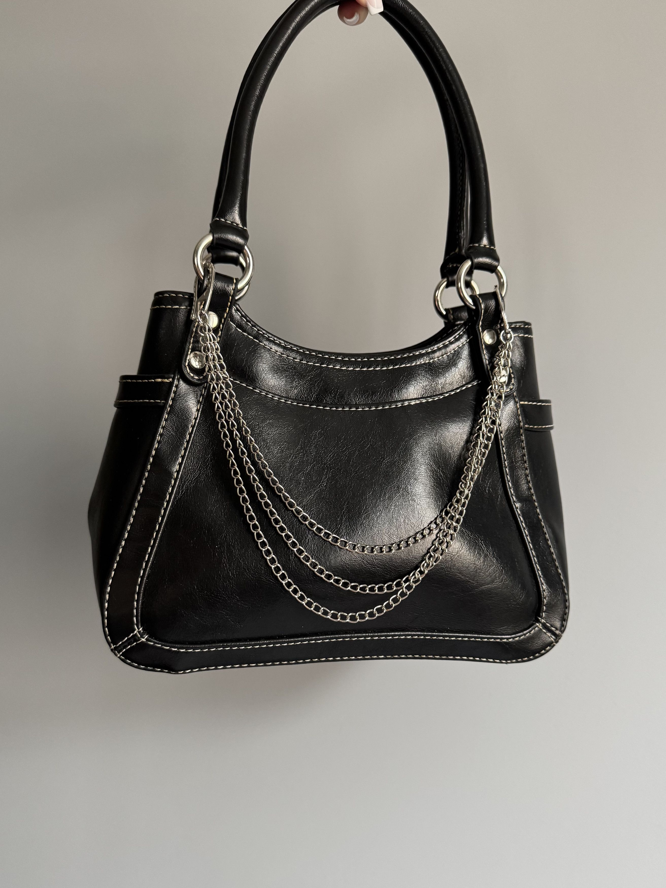 Other Vintage shoulder Bag with metal chain y2k avant garde Size ONE SIZE - 2 Thumbnail