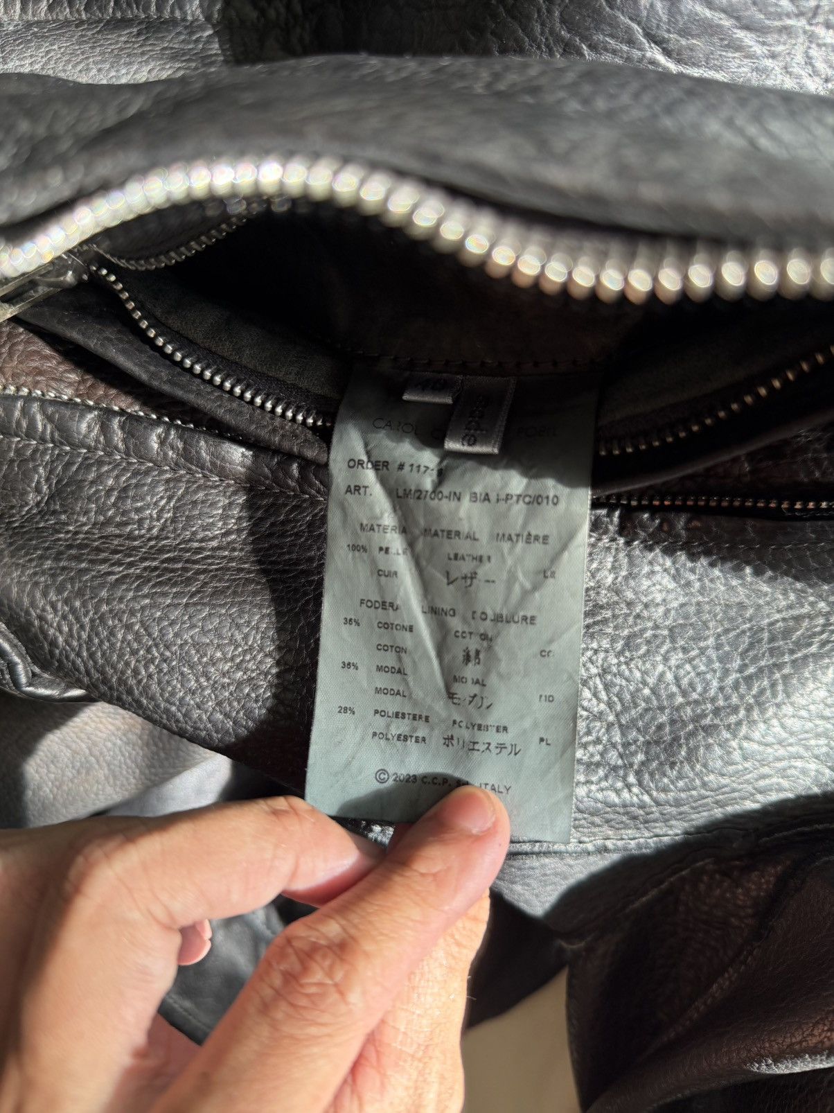 Carol Christian Poell Carol Christian Poell O.D Double Zip Fencing Jacket Size US M / EU 48-50 / 2 - 12 Thumbnail