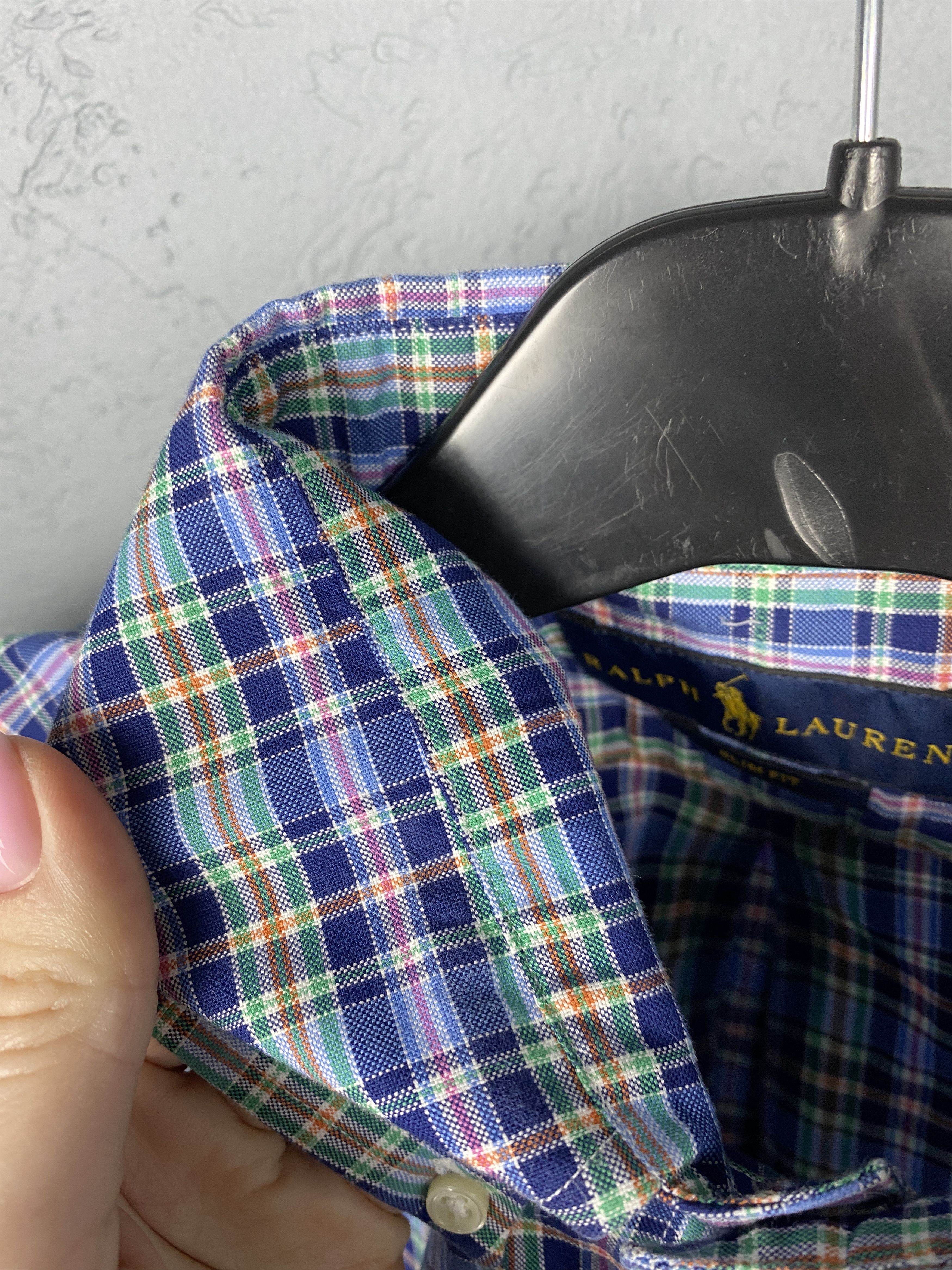 Polo Ralph Lauren Polo Ralph Lauren Vintage Mens Plaid Shirt Size US S / EU 44-46 / 1 - 5 Thumbnail