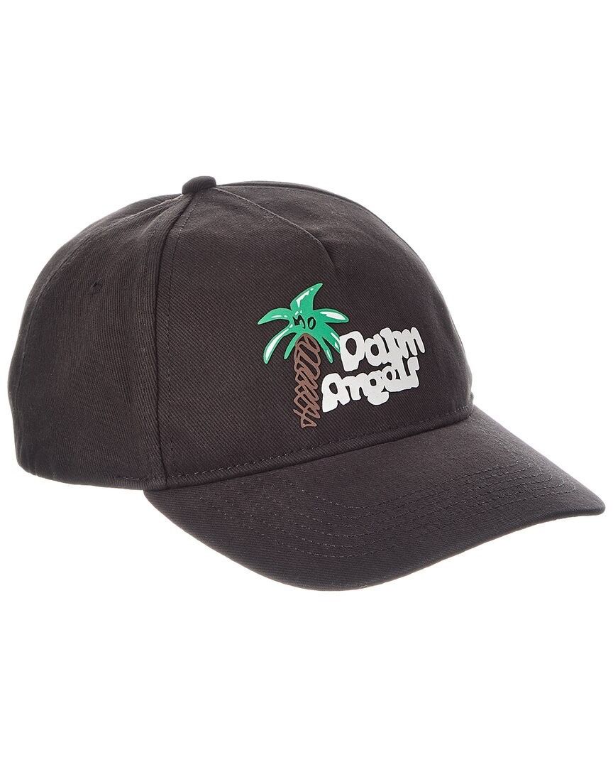 Palm Angels Palm Angels Hat Black/White/Green Sketchy Cap Size ONE SIZE - 1 Thumbnail