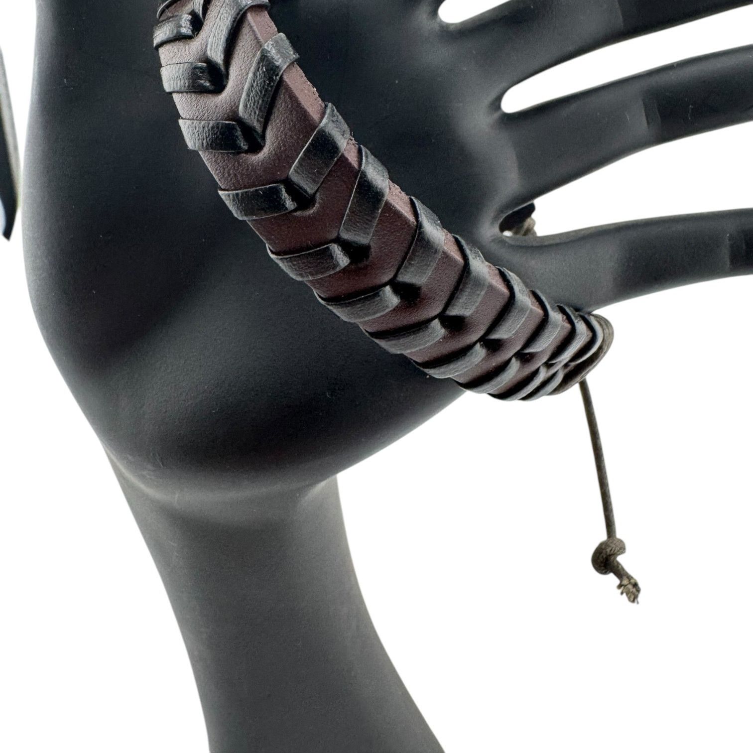 Other Rogue’s Creed: Handmade Black Leather Cuff for Rebels Size ONE SIZE - 1 Thumbnail