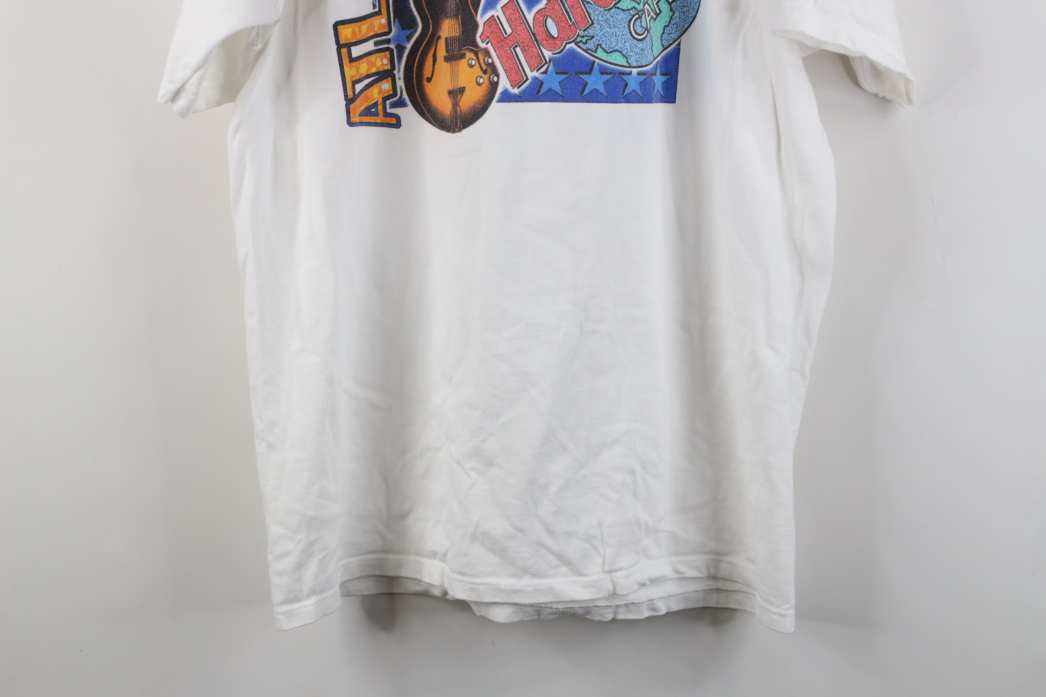 Hard Rock Cafe Vintage 90s Hard Rock Cafe Atlanta Short Sleeve T-Shirt USA Size US L / EU 52-54 / 3 - 12 Thumbnail
