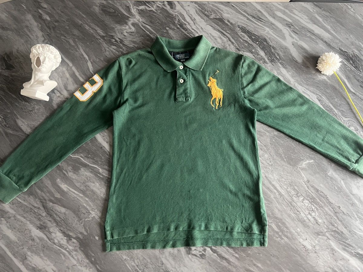 Polo Ralph Lauren Polo Ralph Lauren : Long Sleeve Number No.3 Size US M / EU 48-50 / 2 - 2 Thumbnail