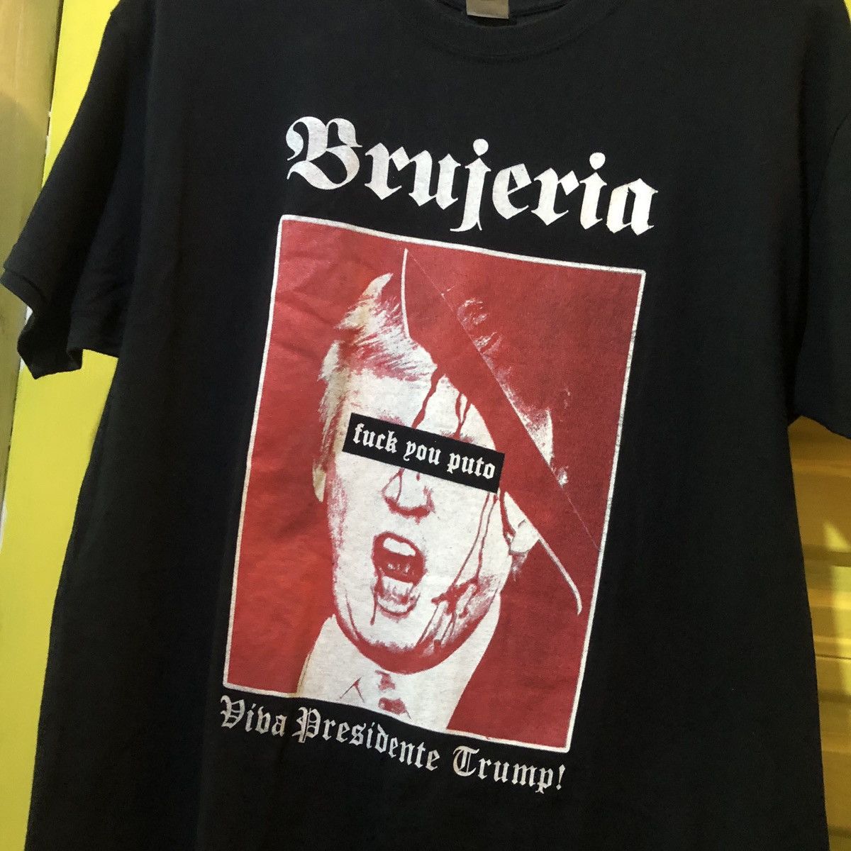 Band Tees × Gildan Brujeria Viva La Raja Donald Trump Size US L / EU 52-54 / 3 - 2 Thumbnail