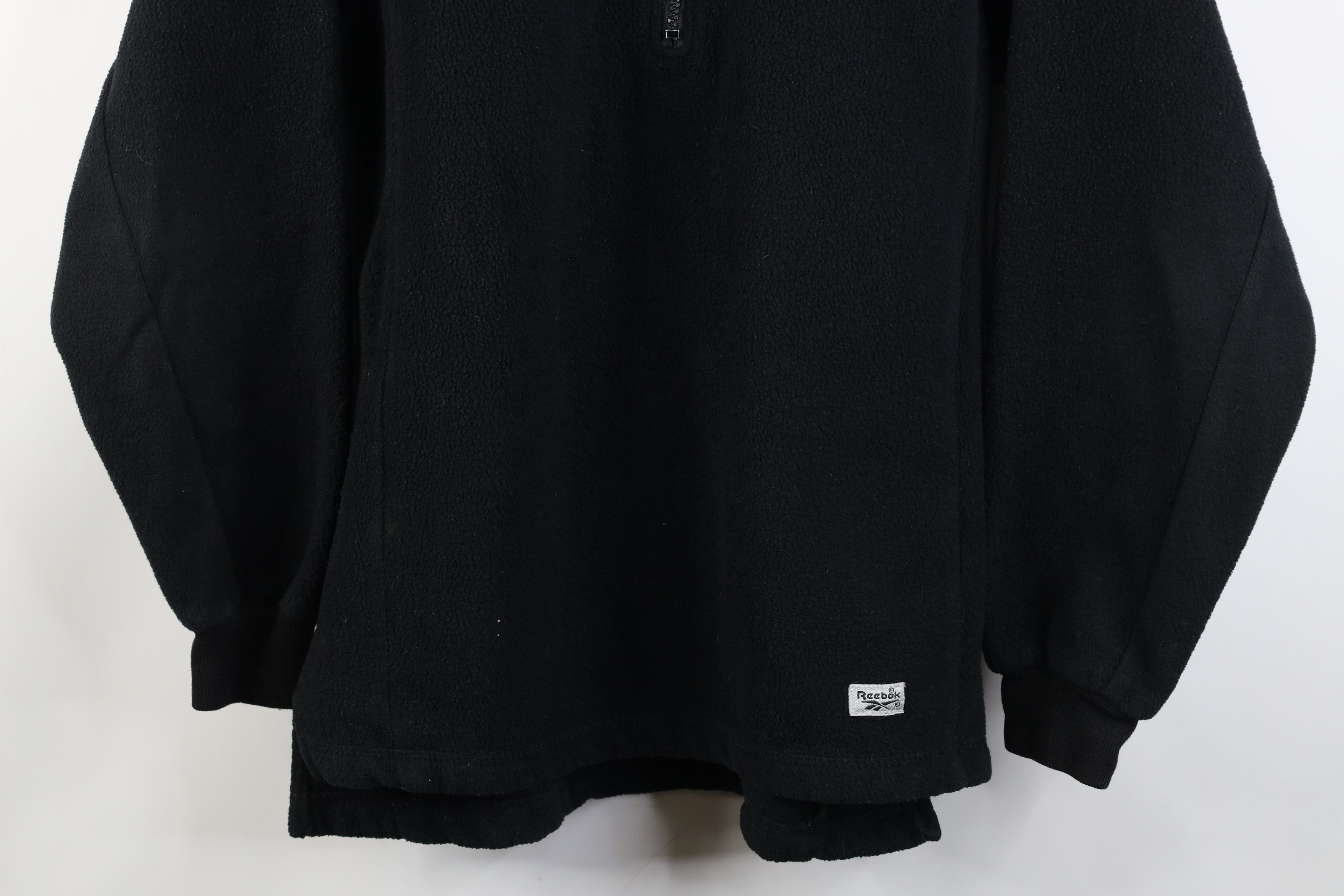 Reebok Vintage 90s Reebok Half Zip Fleece Pullover Sweater Size M / US 6-8 / IT 42-44 - 3 Thumbnail