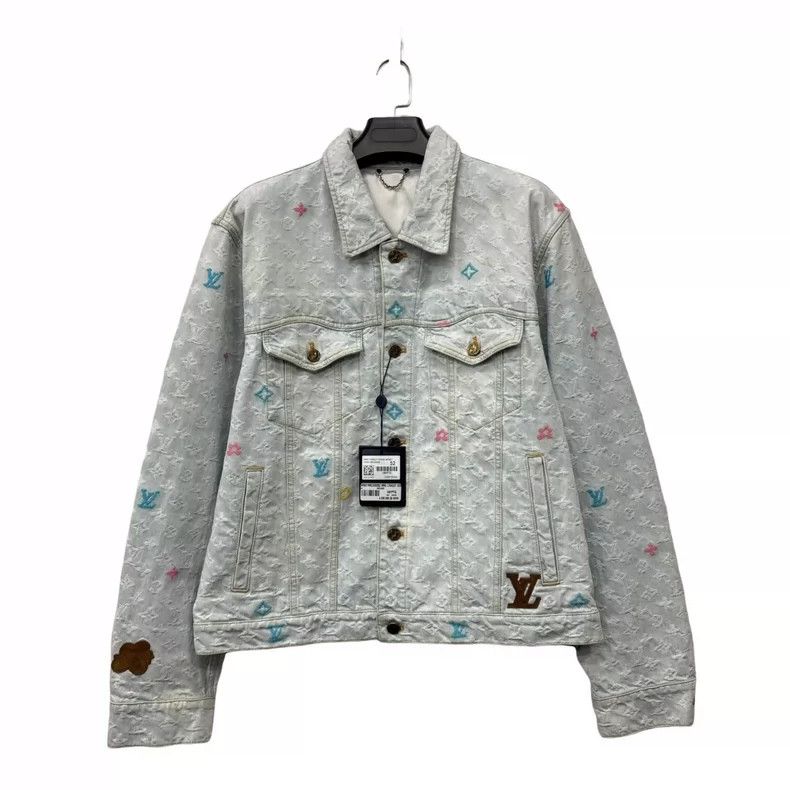 Louis Vuitton LOUIS VUITTON denim jacket 2504-Nextarrow Size US L / EU 52-54 / 3 - 1 Thumbnail