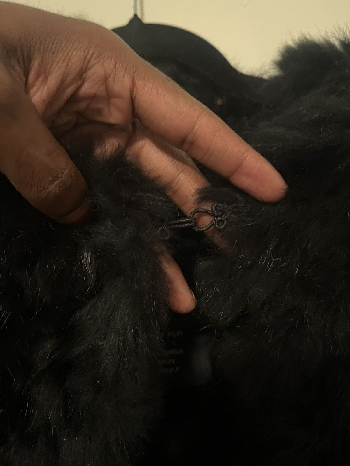 Marc Jacobs Black Marc Jacobs Rabbit Fur Size S / US 4 / IT 40 - 7 Thumbnail
