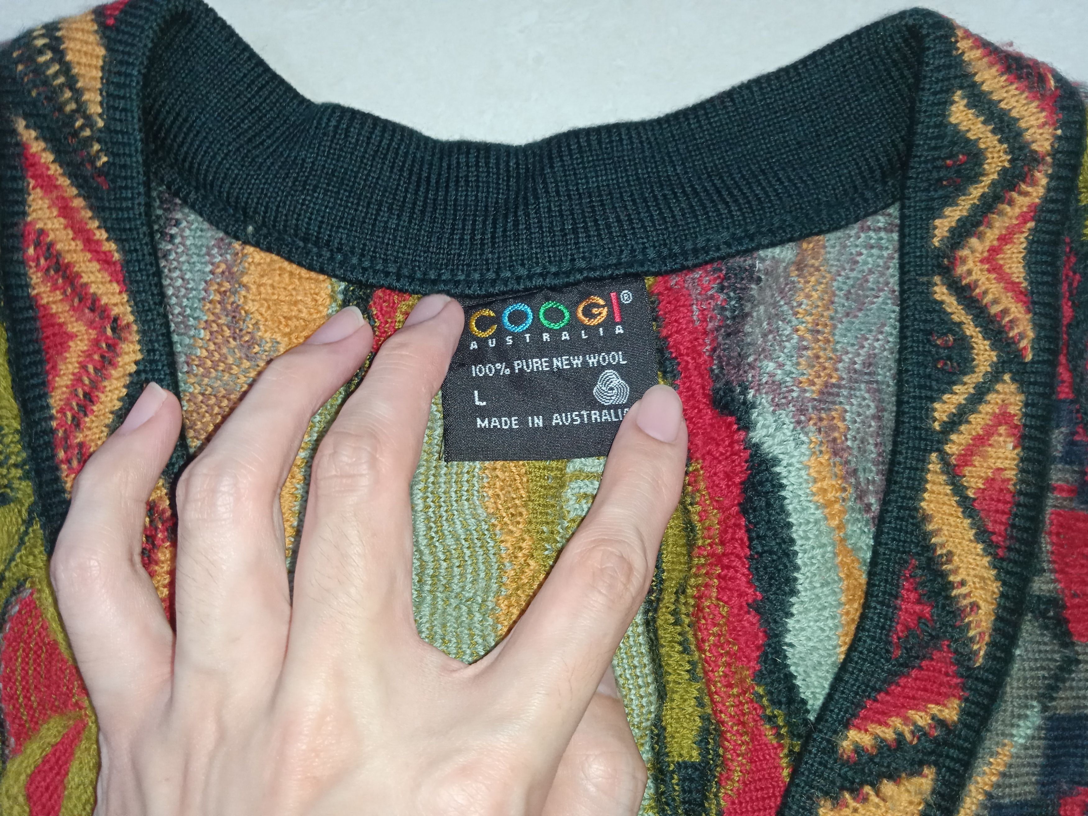Coogi × Vintage Vintage COOGI Australia Sweater Vest The Notorious B.I.G. Size US L / EU 52-54 / 3 - 3 Thumbnail