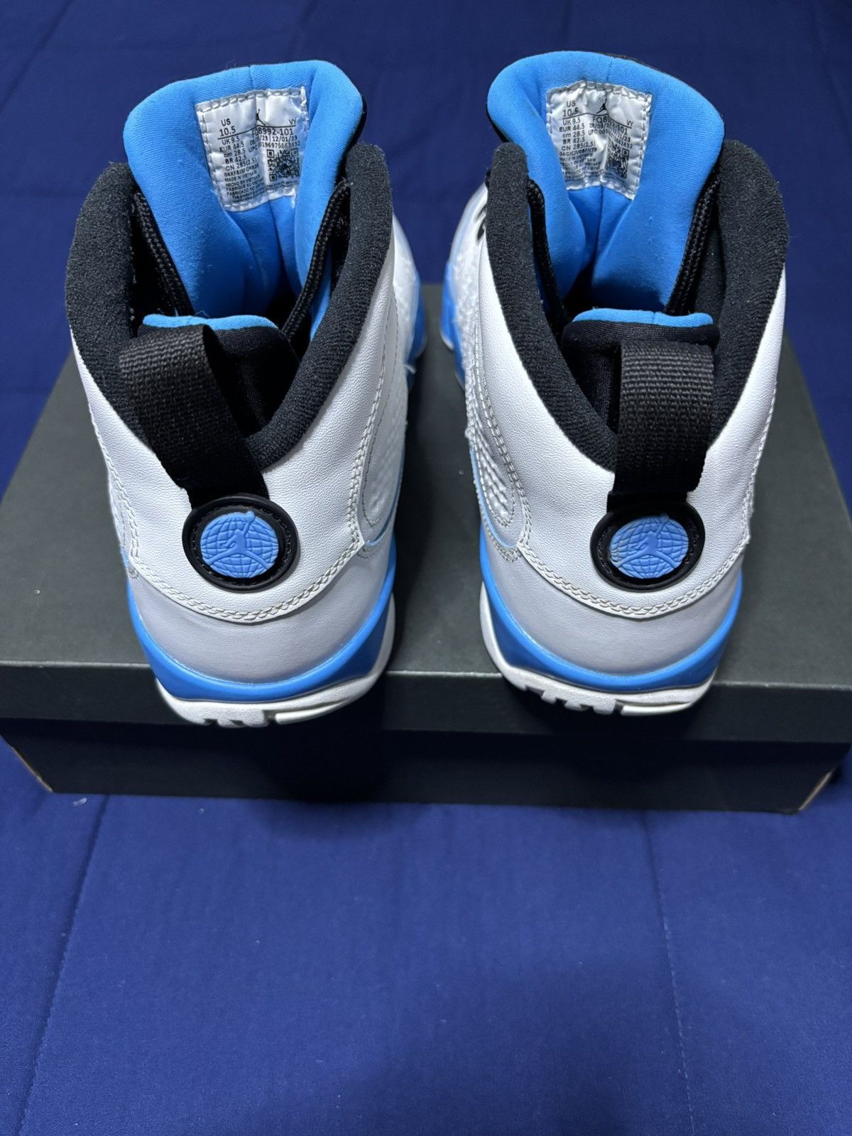 Jordan Brand Jordan 9 Retro Powder Blue 2024 Size 10.5 Size US 10.5 / EU 43-44 - 4 Thumbnail