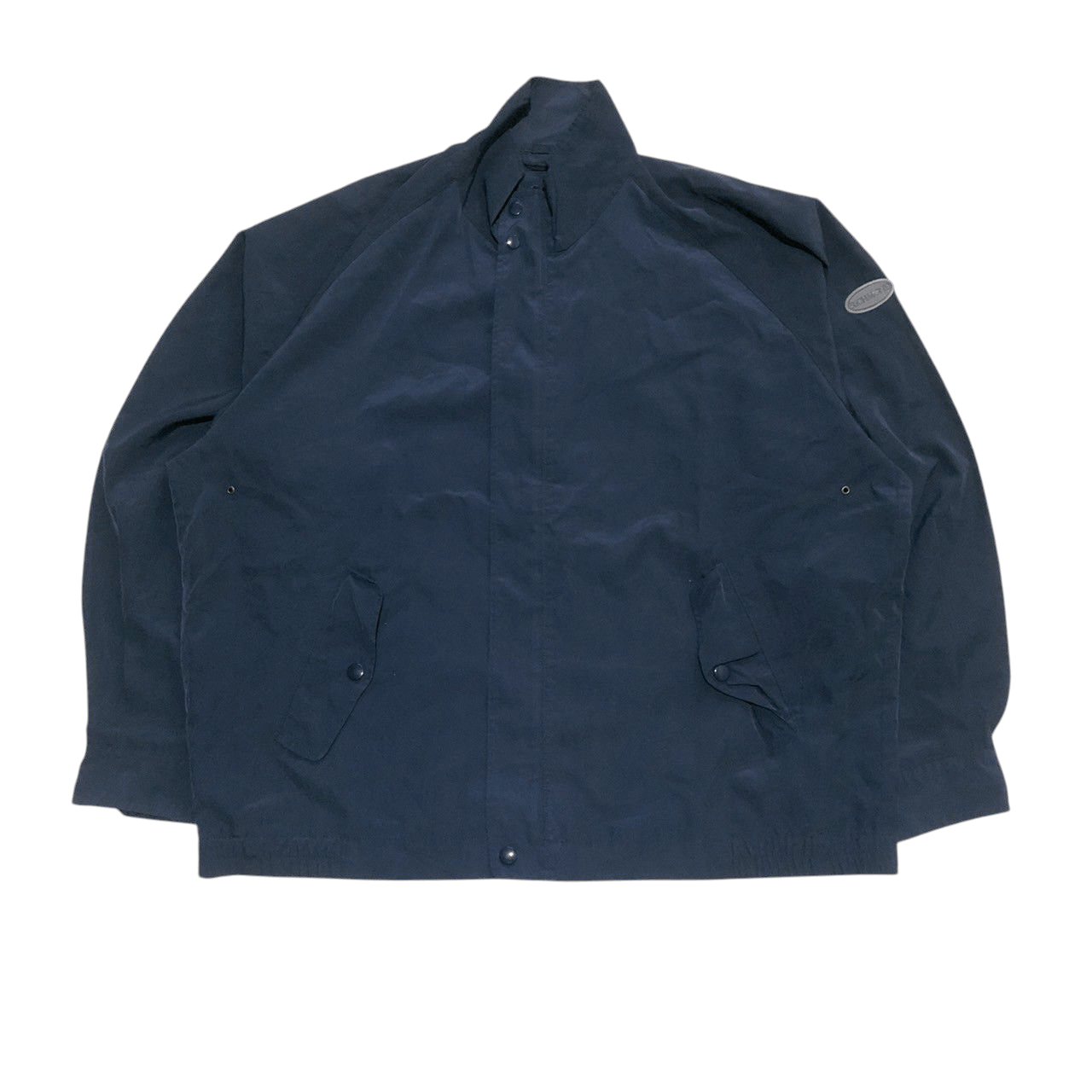 John Richmond Vintage 90s John Richmond Navy Light Jacket Size US L / EU 52-54 / 3 - 1 Thumbnail