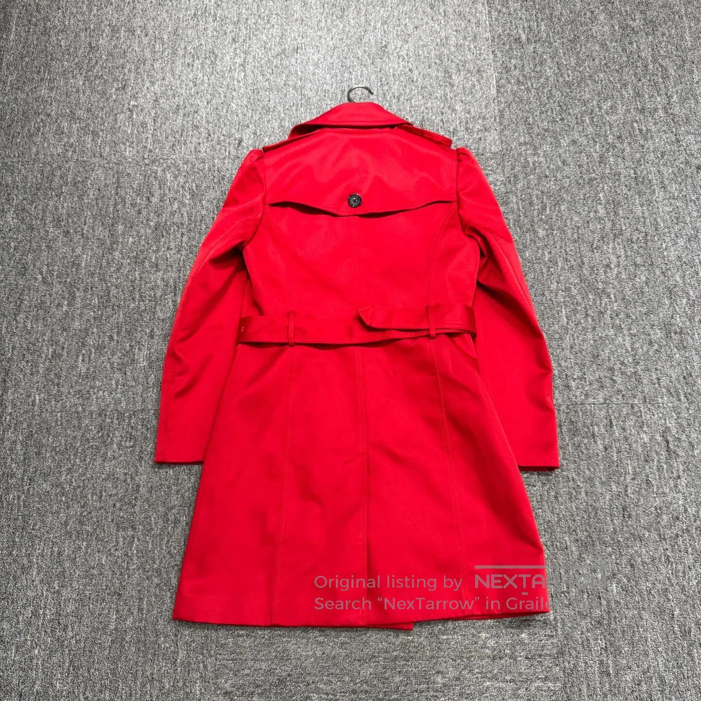 Burberry BURBERRY Red trench coat| Size XL / US 12-14 / IT 48-50 - 2 Thumbnail