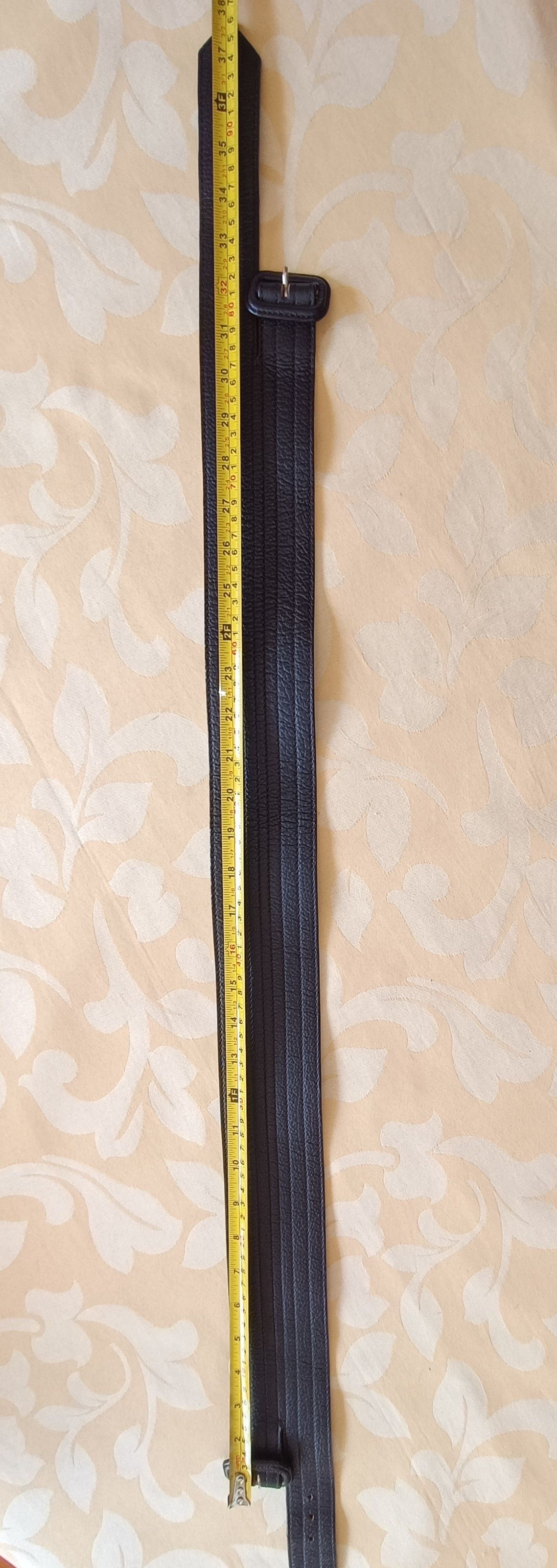 Jean Paul Gaultier 2 overlapping belts in dark brown leather Size ONE SIZE - 13 Thumbnail