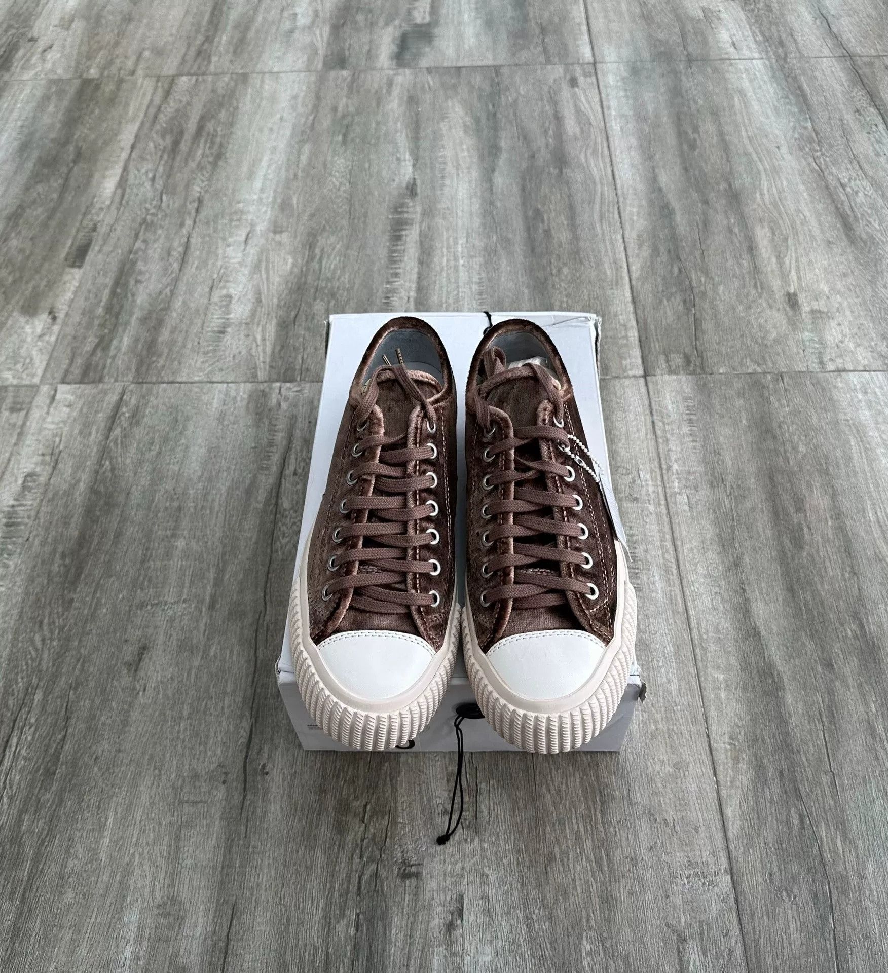 Visvim VISVIM SKAGWAY LO Velvet Brown US10 Size US 10 / EU 43 - 1 Thumbnail