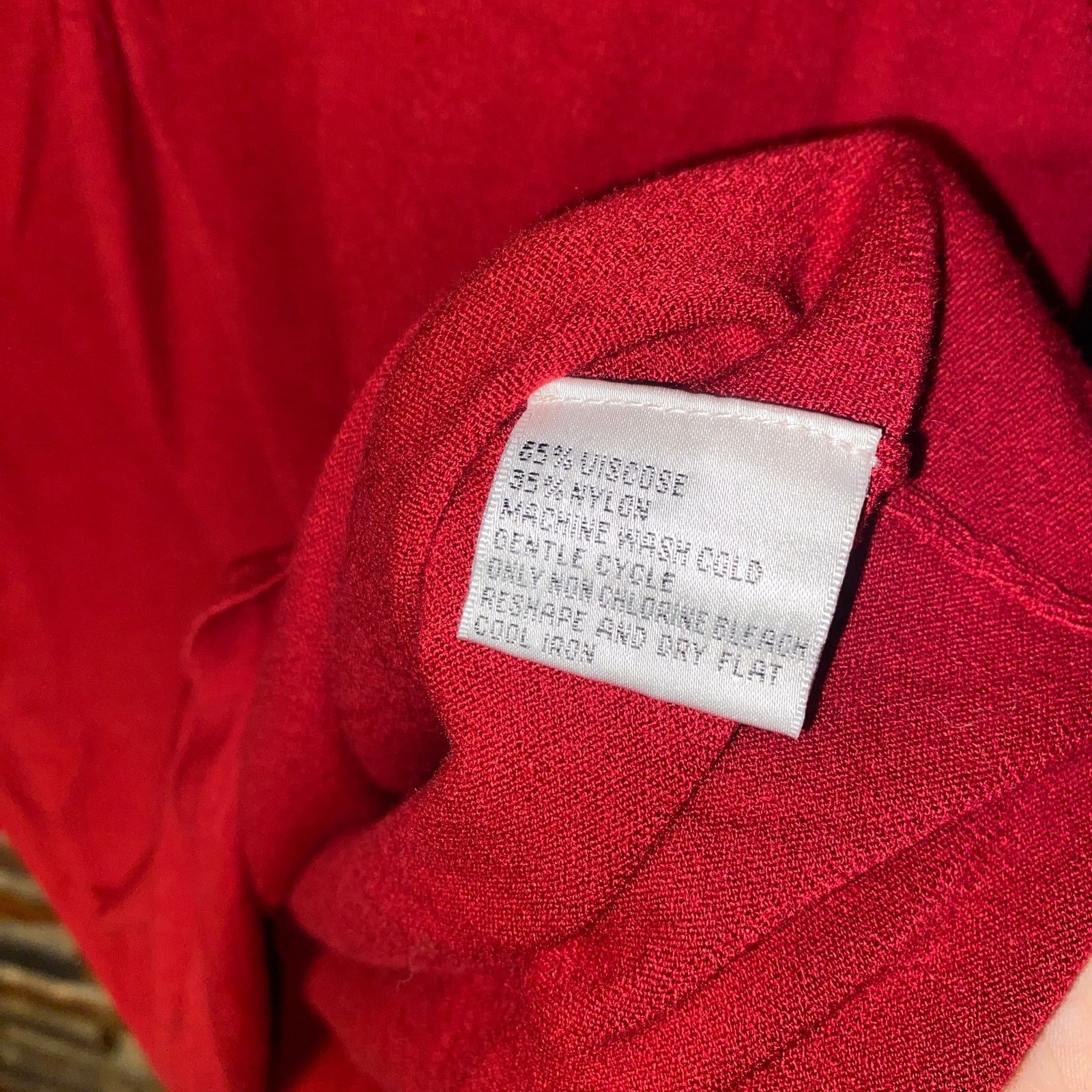 Other Talbots Red Knit V-Neck Pullover Sweater PL Petite Large Size L / US 10 / IT 46 - 5 Thumbnail