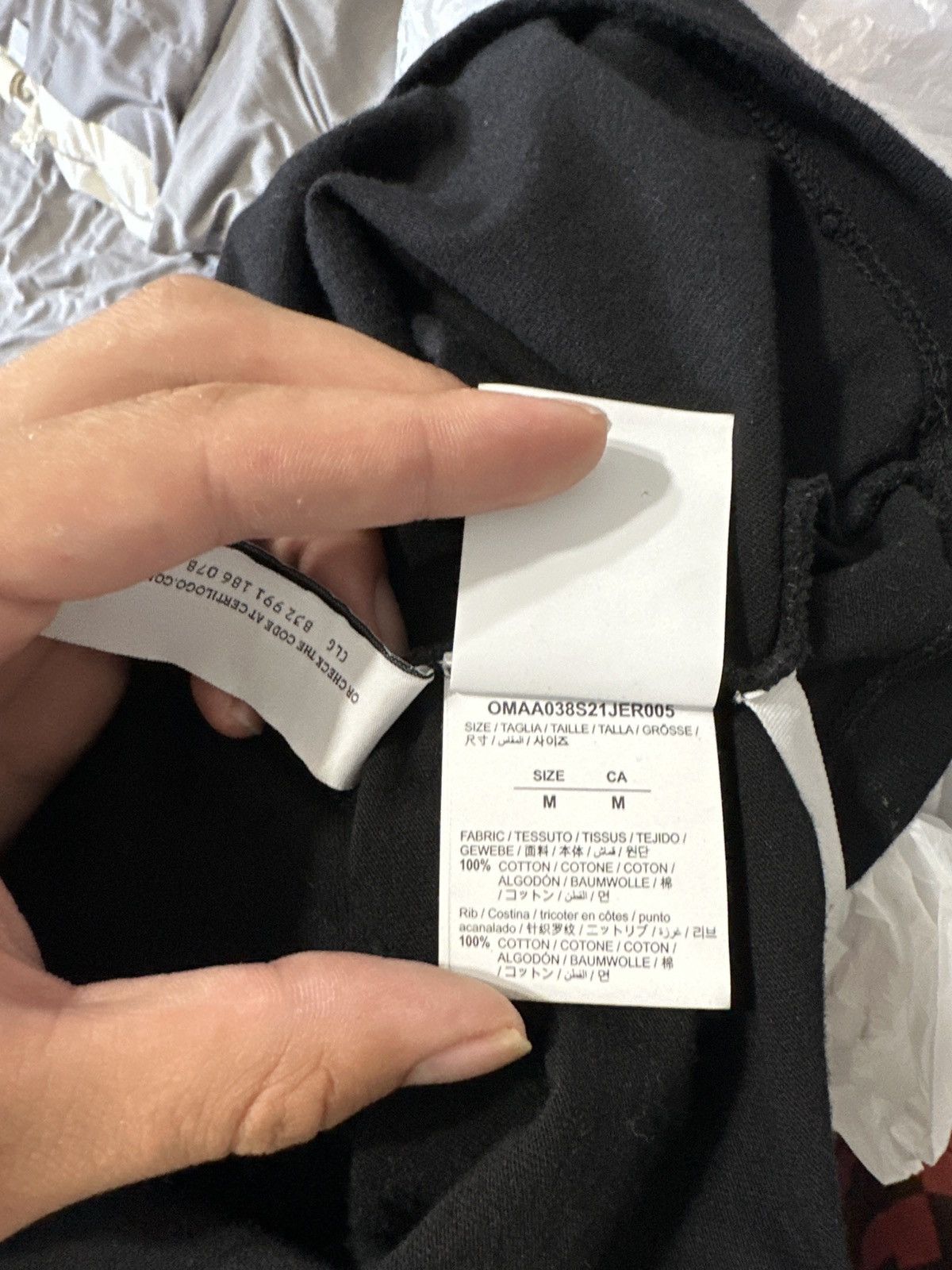Off-White × Virgil Abloh OFF-WHITE Slim Fit Caravaggio Painting T-shirt Size US M / EU 48-50 / 2 - 8 Thumbnail