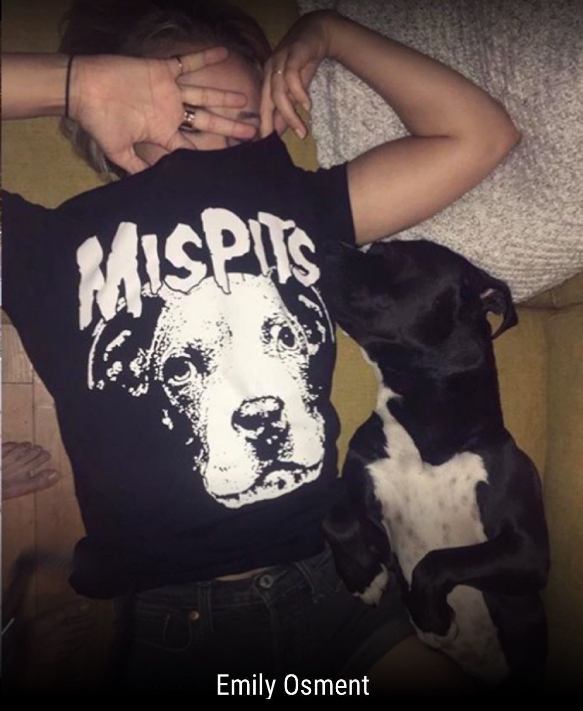Band Tees × Misfits × Vintage Vintage Rare Mispits Hoodie Worn by Emily Osment Size US M / EU 48-50 / 2 - 2 Thumbnail
