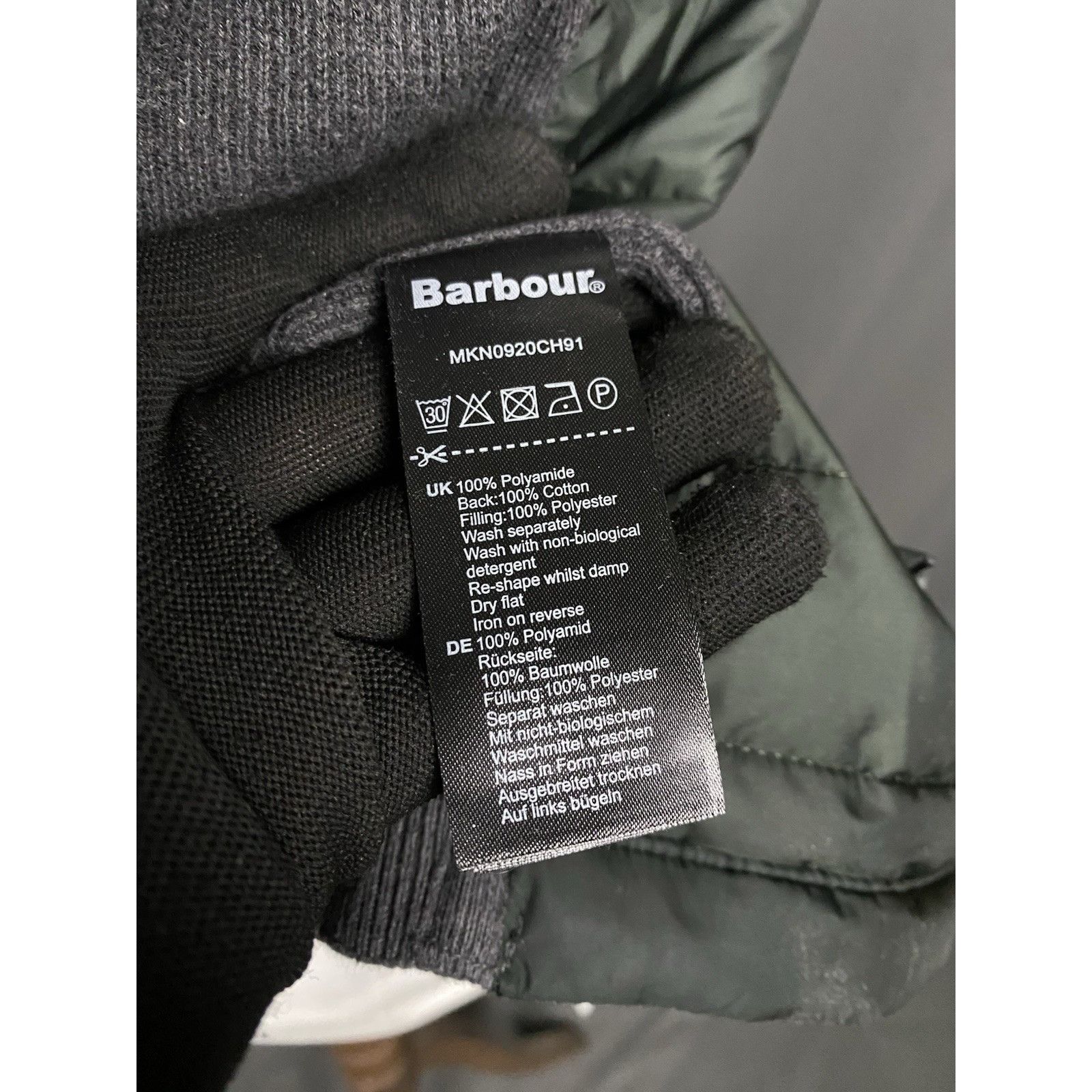 Barbour Barbour Men's Green Gray Quilted Padded Vest Gilet Size M Size US M / EU 48-50 / 2 - 11 Thumbnail