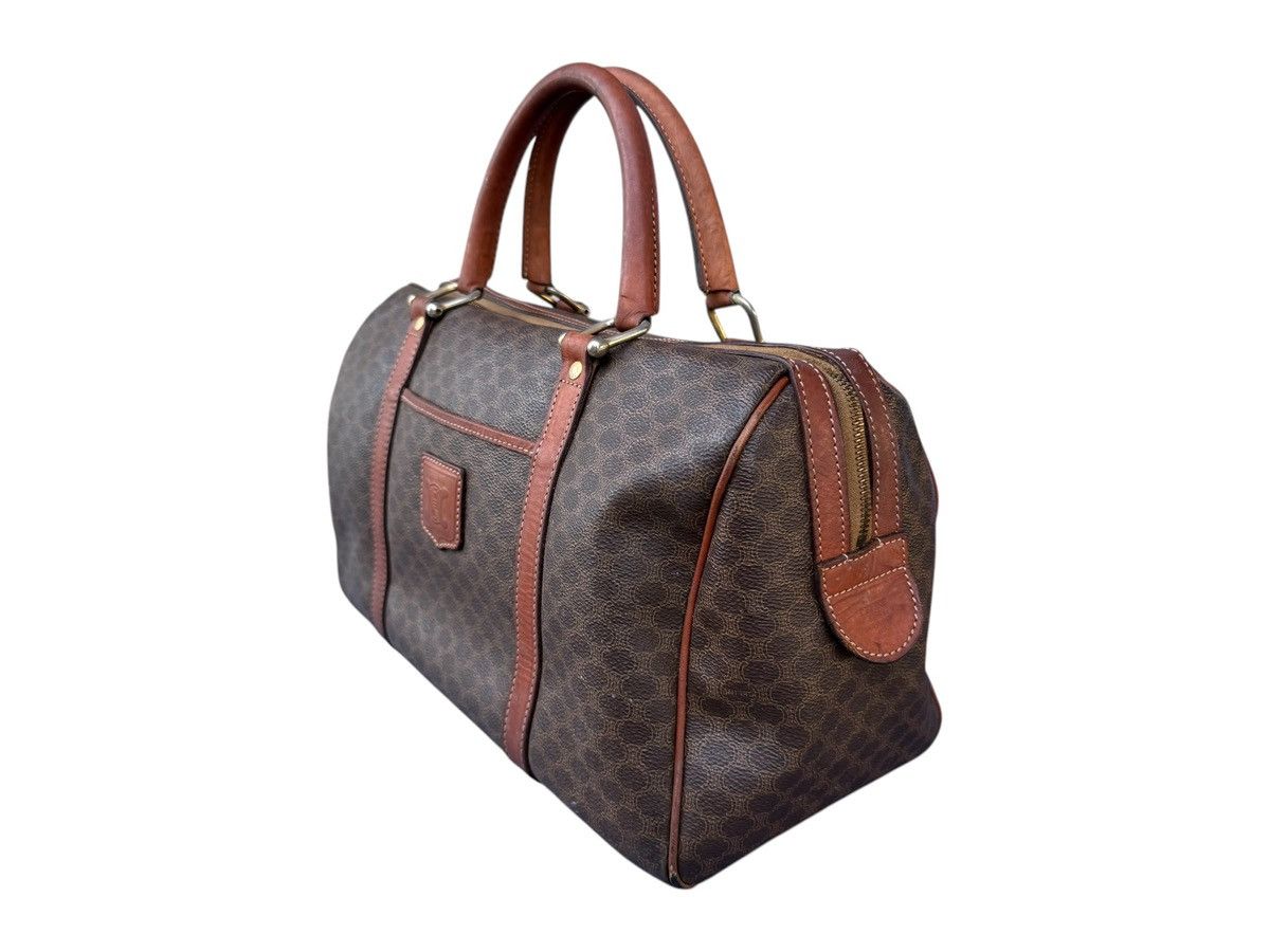 Celine Vintage 90s Celine Macadam Boston Bag Size ONE SIZE - 4 Thumbnail