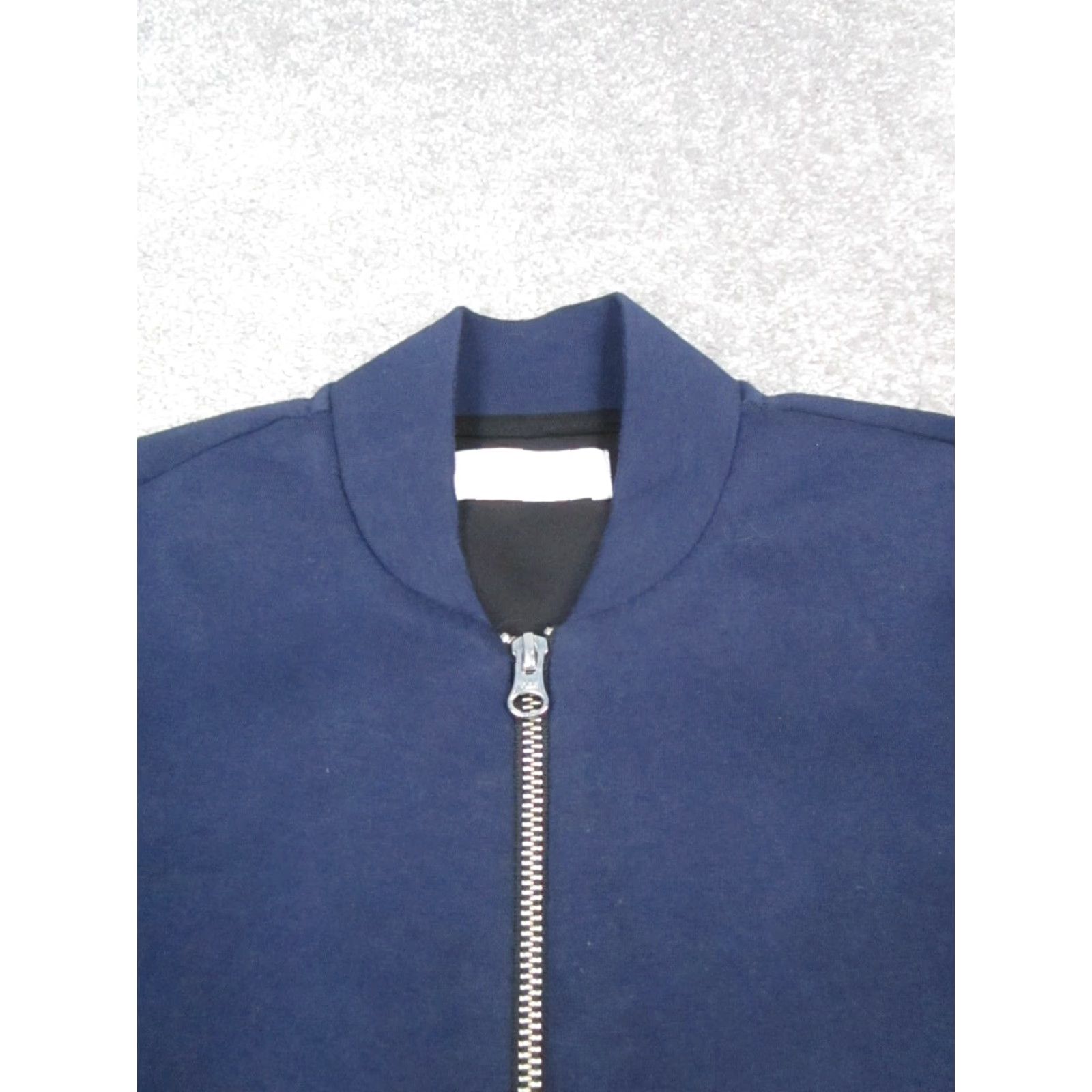 Everlane Everlane Jacket Womens XS Blue Cotton Full Zip Bomber Jacket Size XS / US 0-2 / IT 36-38 - 2 Thumbnail