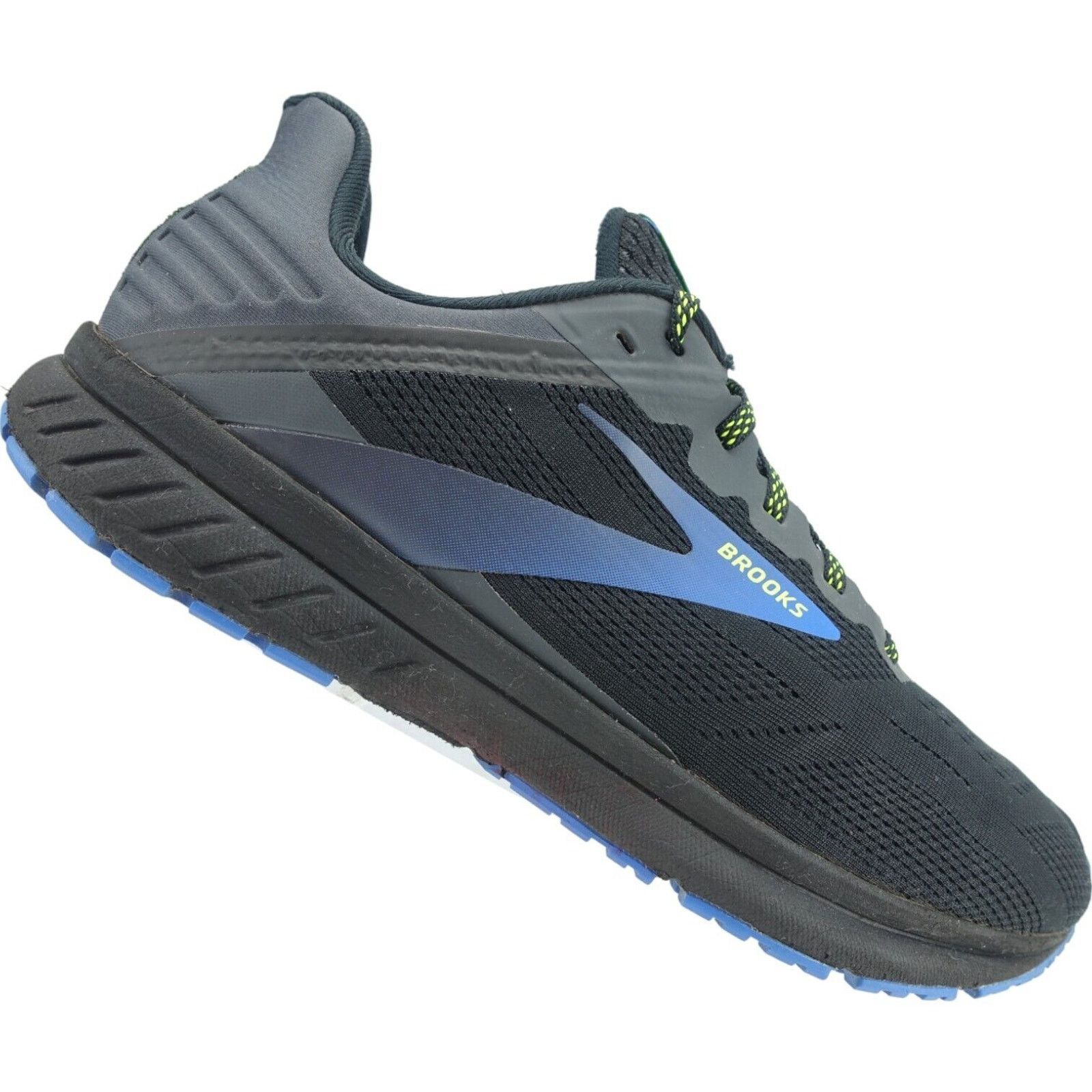 Brooks BROOKS Men Anthem 5 Running Shoes 11 D Black/Blue  display picture 2