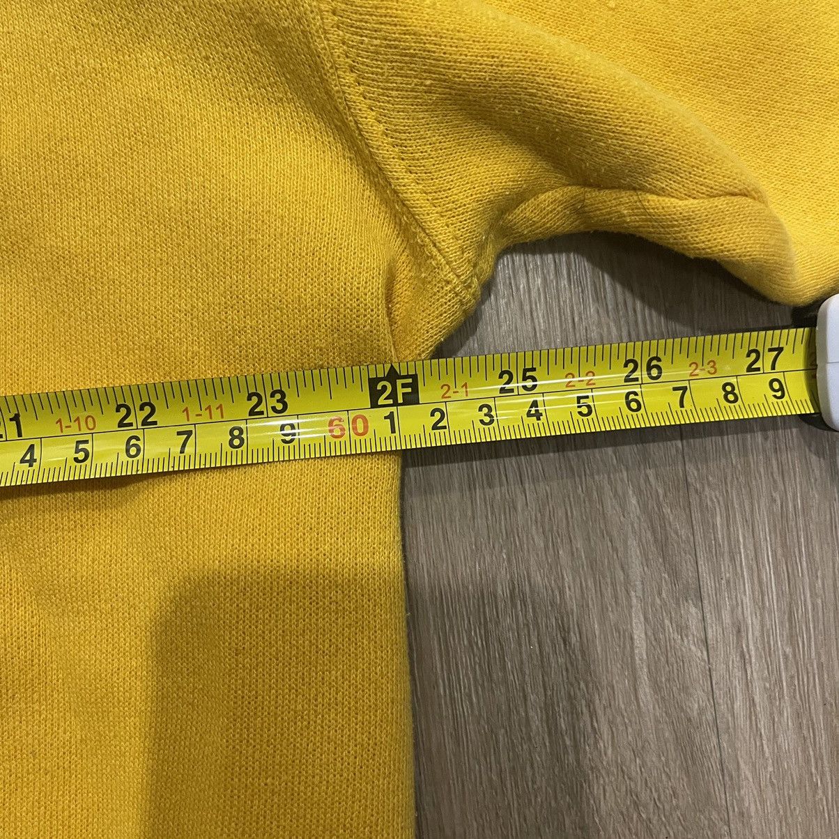 Russell Athletic Vintage Faded Mustard Yellow Russell Athletic Hoodie Size US XL / EU 56 / 4 - 6 Thumbnail