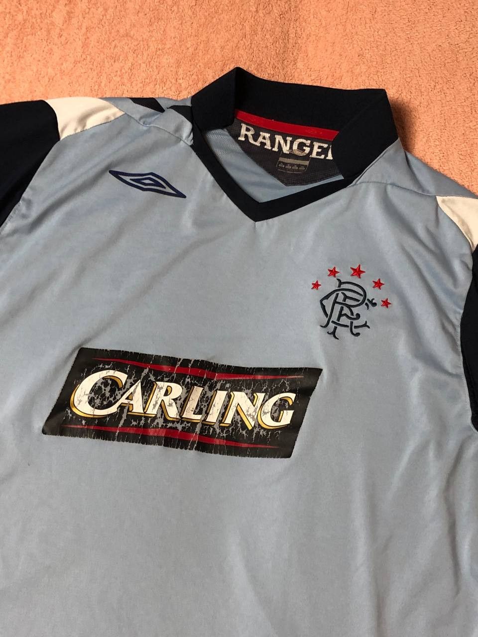 Umbro × Vintage Umbro Adults Rangers Football Shirts (Scottish Clubs) Size US XL / EU 56 / 4 - 7 Thumbnail
