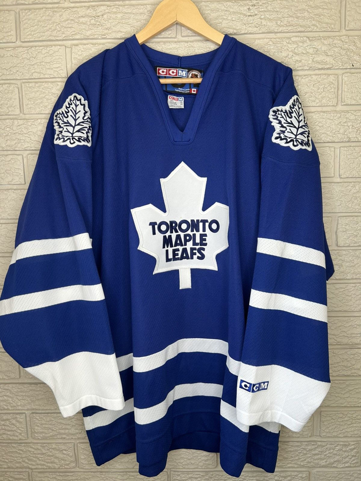Ccm Vintage CCM Toronto Maple Leafs Hockey Jersey Size US XL / EU 56 / 4 - 1 Thumbnail