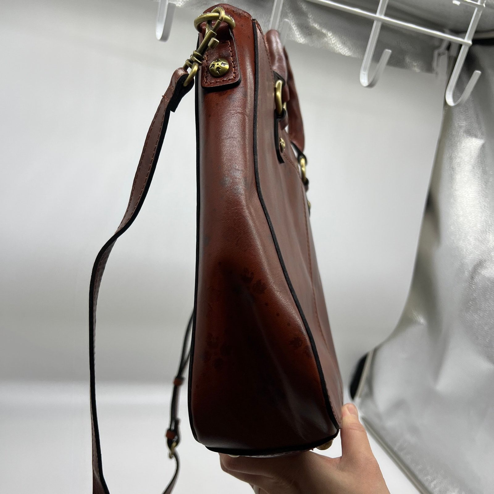 Other Patricia Nash Leather Solene Satchel with Crossbody Stra Size ONE SIZE - 10 Thumbnail