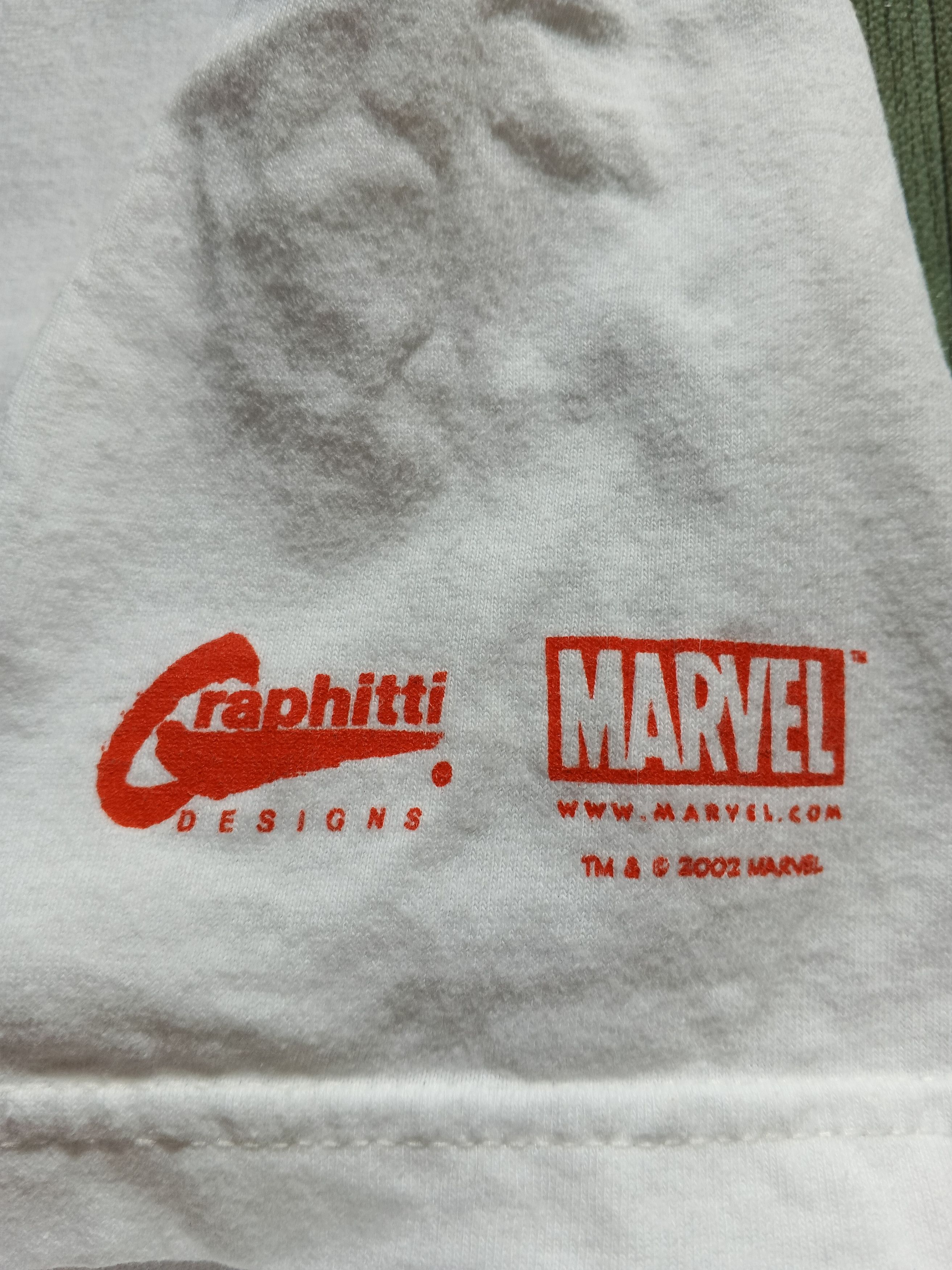 Hanes × Marvel Comics × Vintage Vintage y2k Spiderman Marvel Graphitti Design 2002 Size US M / EU 48-50 / 2 - 6 Thumbnail