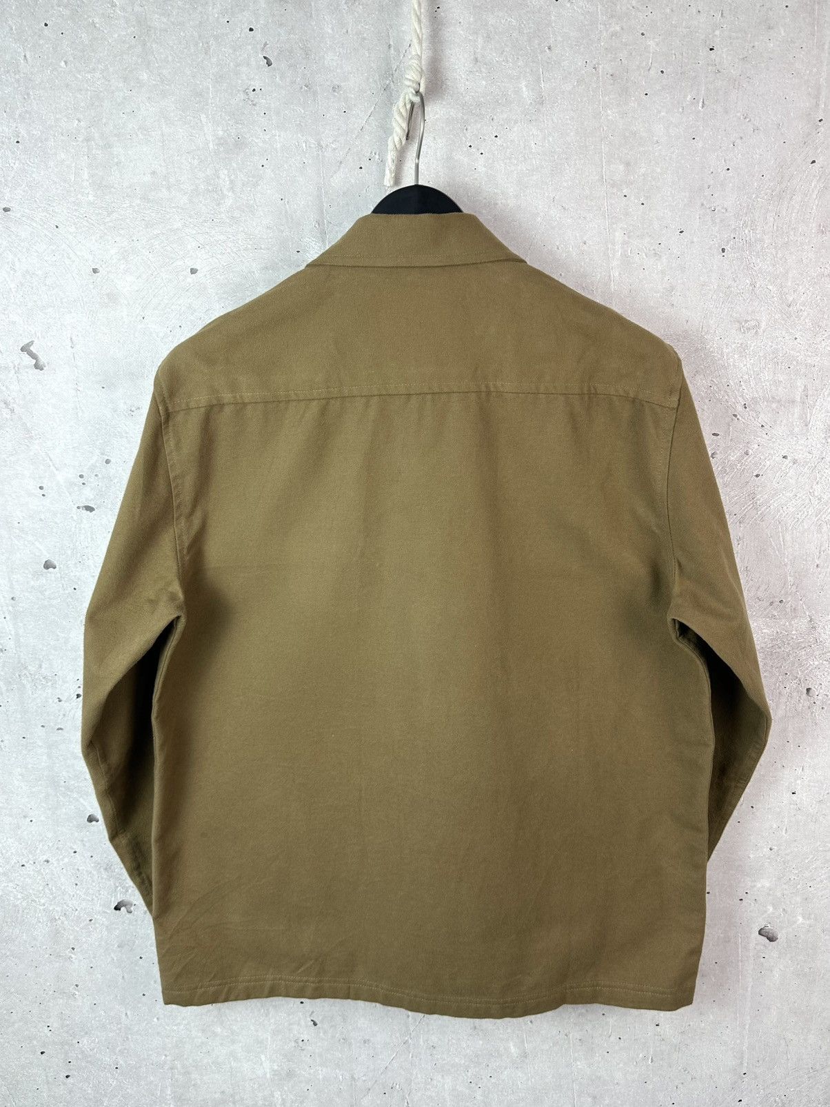 Folk Folk Mustard Patch Pocket Cotton Long Sleeve Light Jacket Size US L / EU 52-54 / 3 - 8 Thumbnail