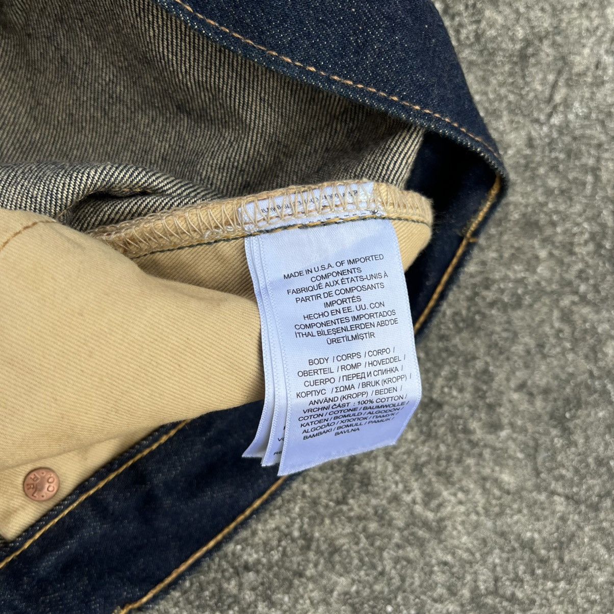 RRL Ralph Lauren Double RL Low Straight Selvedge Jean Size US 30 / EU 46 - 10 Thumbnail