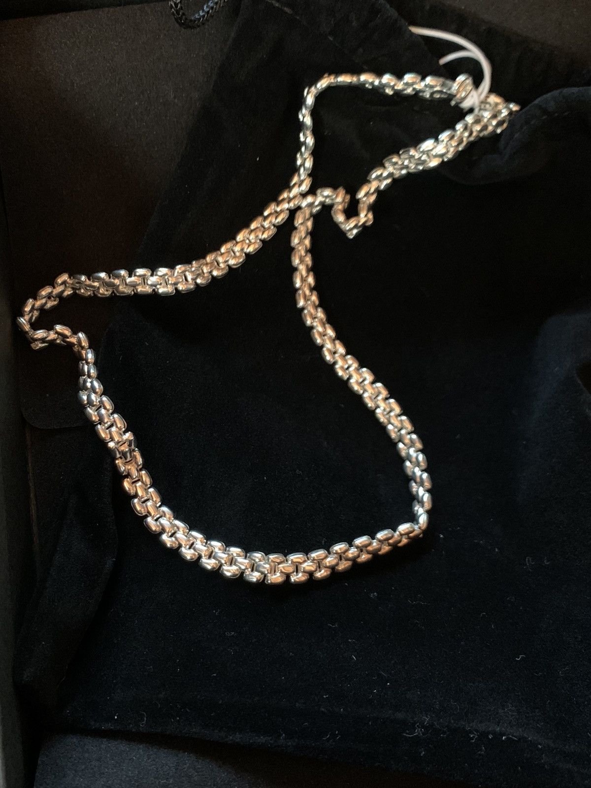 Sterling Silver *RARE* New .925 Sterling Silver Made In Italy Necklace Chain Size ONE SIZE - 1 Thumbnail