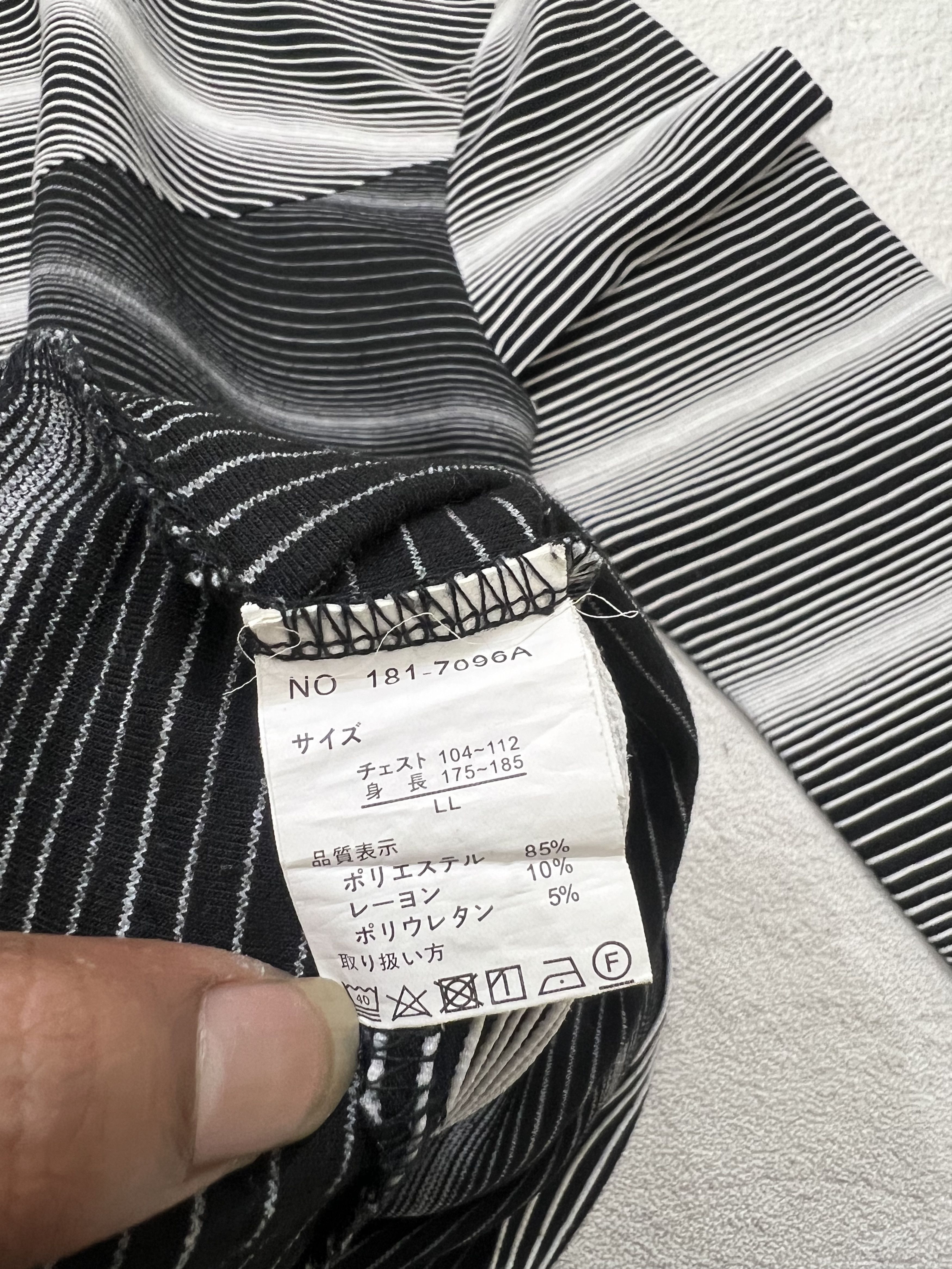 In The Attic 2000s In The Attic Homme Pleats Knit Stretch y2k Lgb Ifsix Size US M / EU 48-50 / 2 - 6 Thumbnail