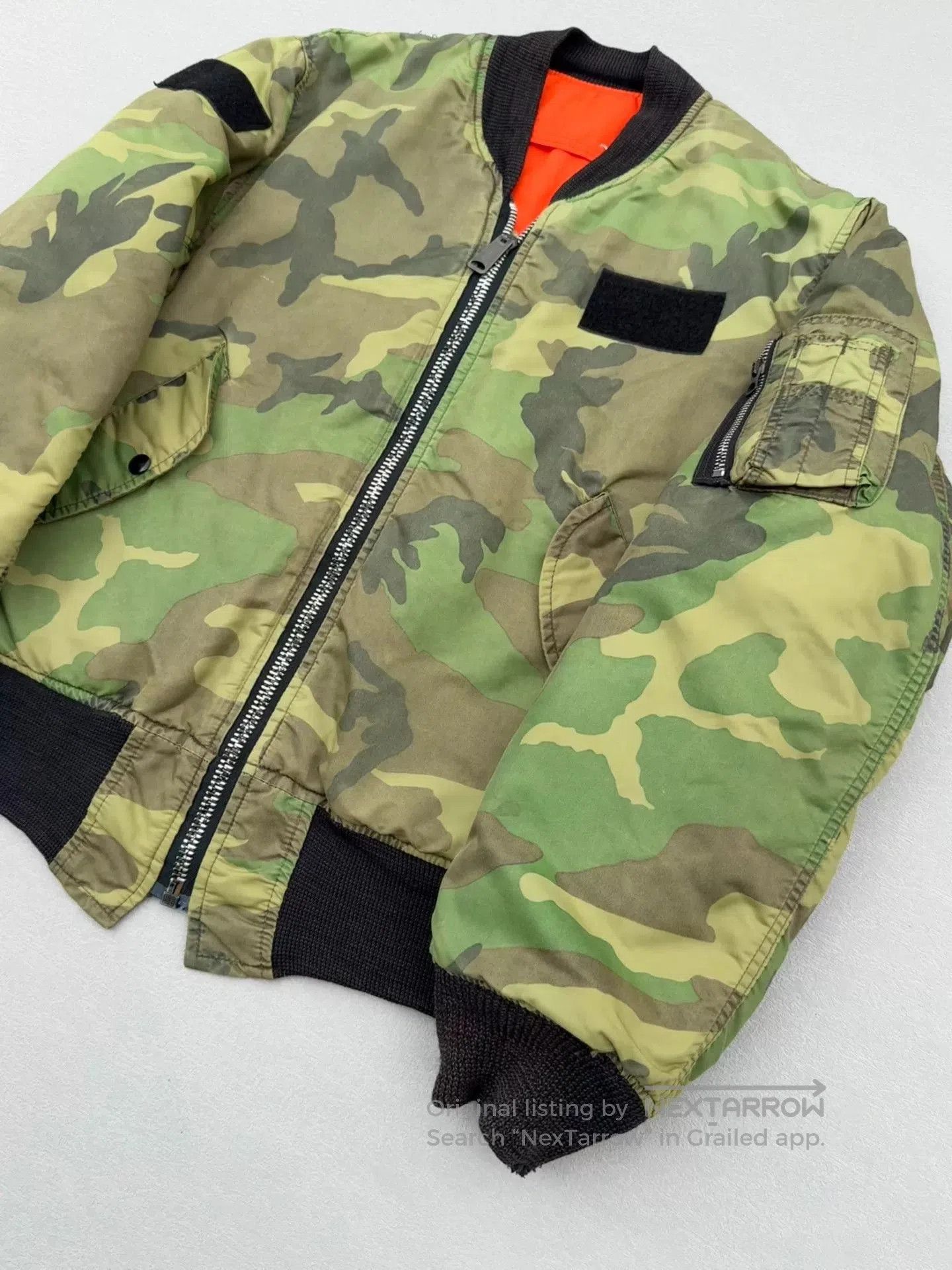 Vintage Vintage 80s USAF Camo MA. Size US M / EU 48-50 / 2 - 2 Thumbnail