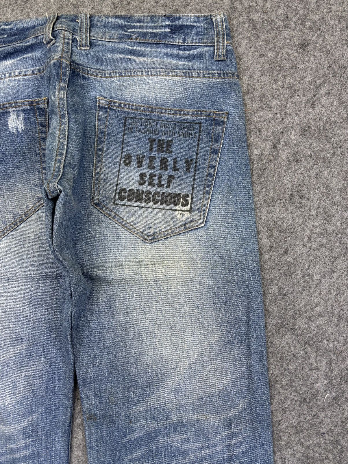 Japanese Brand STATEMENT DENIM🔥Wild Life Japan Hysteric Style Denim F878 Size US 33 - 9 Thumbnail
