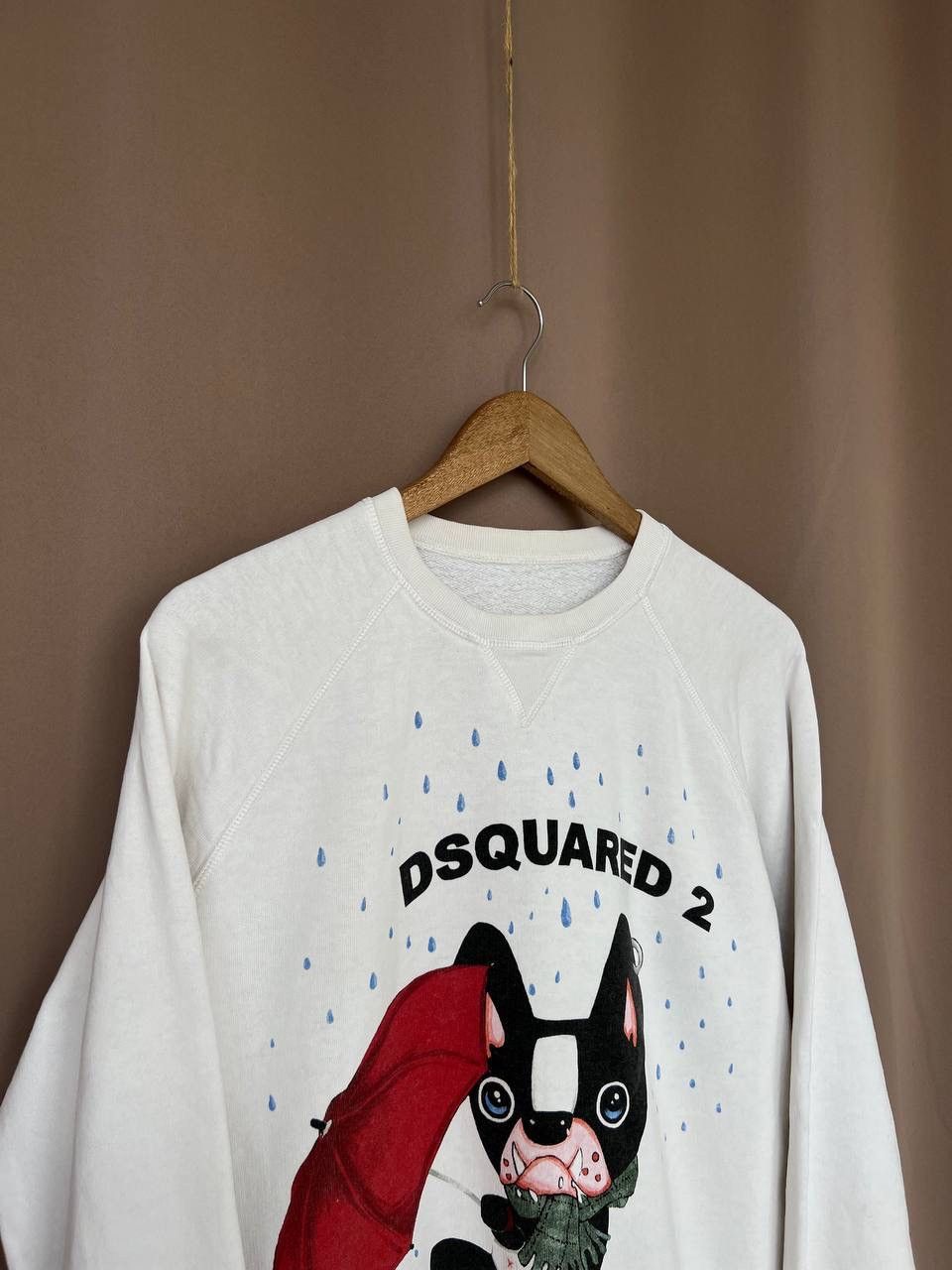 Dsquared2 Dsquared2 Bulldog Funny Big Logo Sweatshirt Mens Size M Size US M / EU 48-50 / 2 - 3 Thumbnail