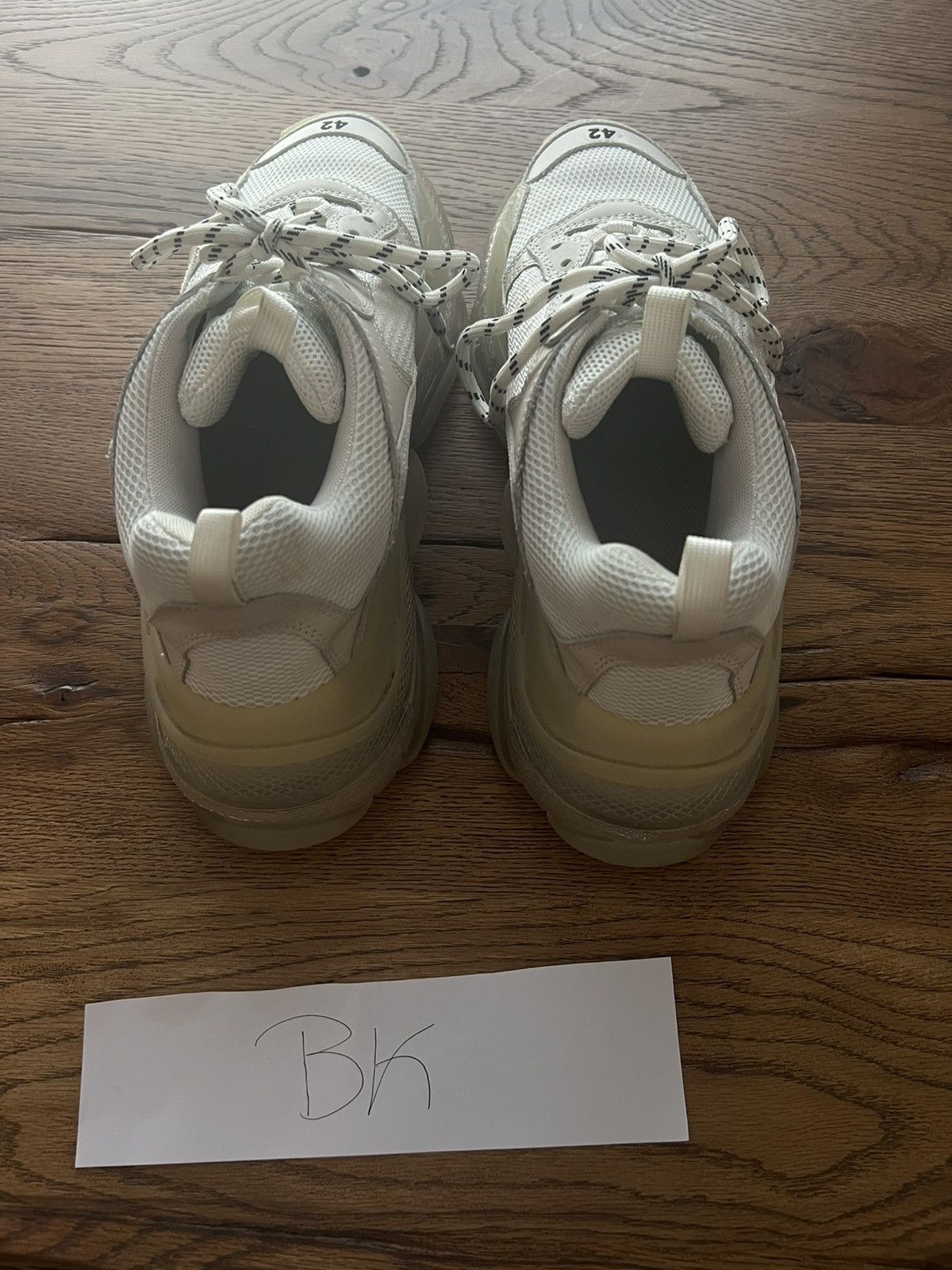 Balenciaga Balenciaga Triple S White Size US 8.5 / EU 41-42 - 5 Thumbnail