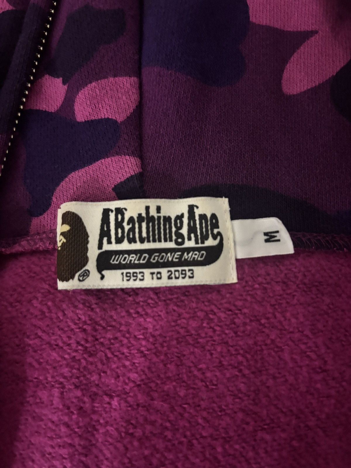 Bape Purple Camo Bathing Ape Jacket Size US M / EU 48-50 / 2 - 2 Thumbnail