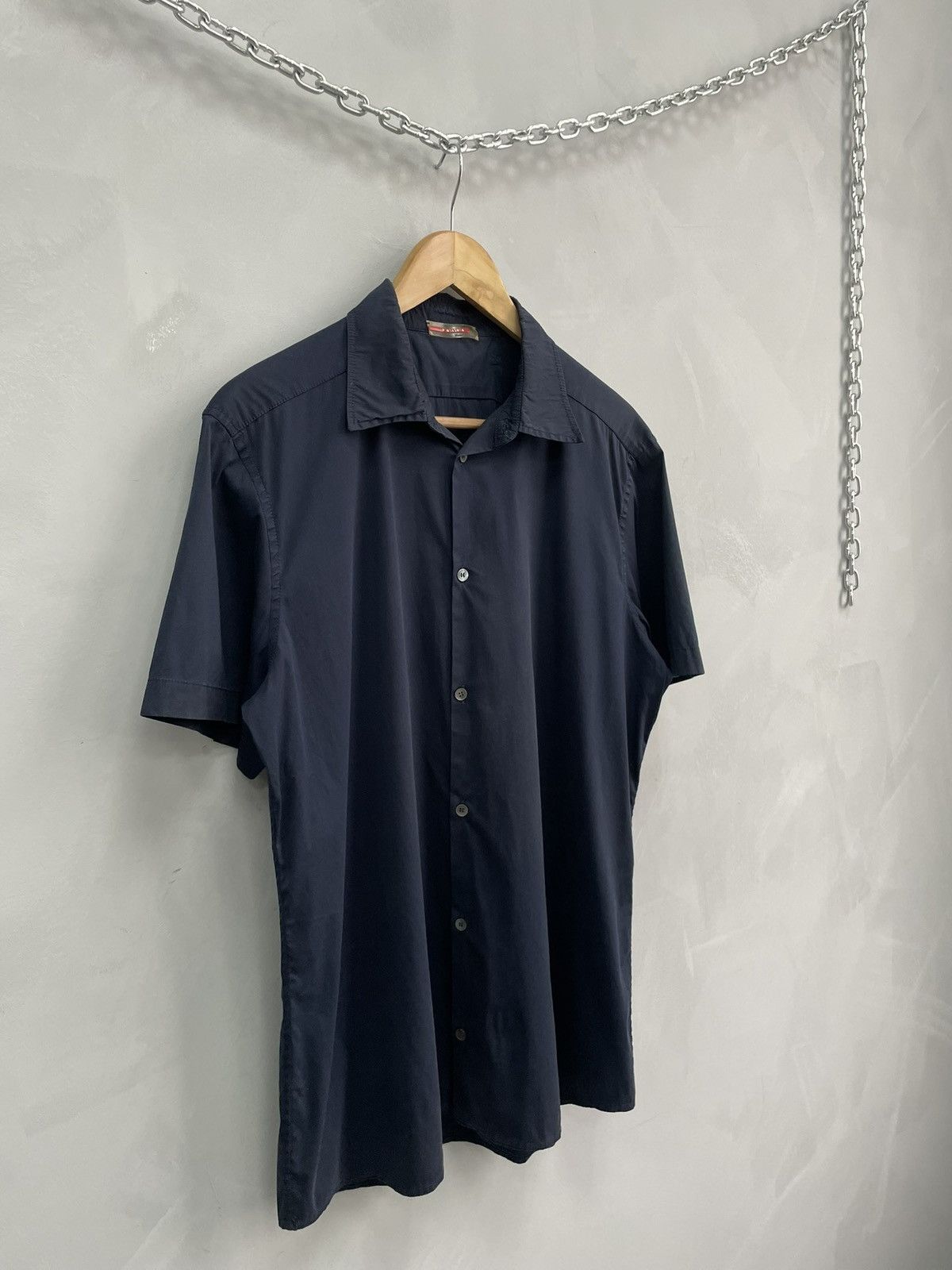 Prada Prada sport red tab shirt button up y2k Size US XL / EU 56 / 4 - 2 Thumbnail