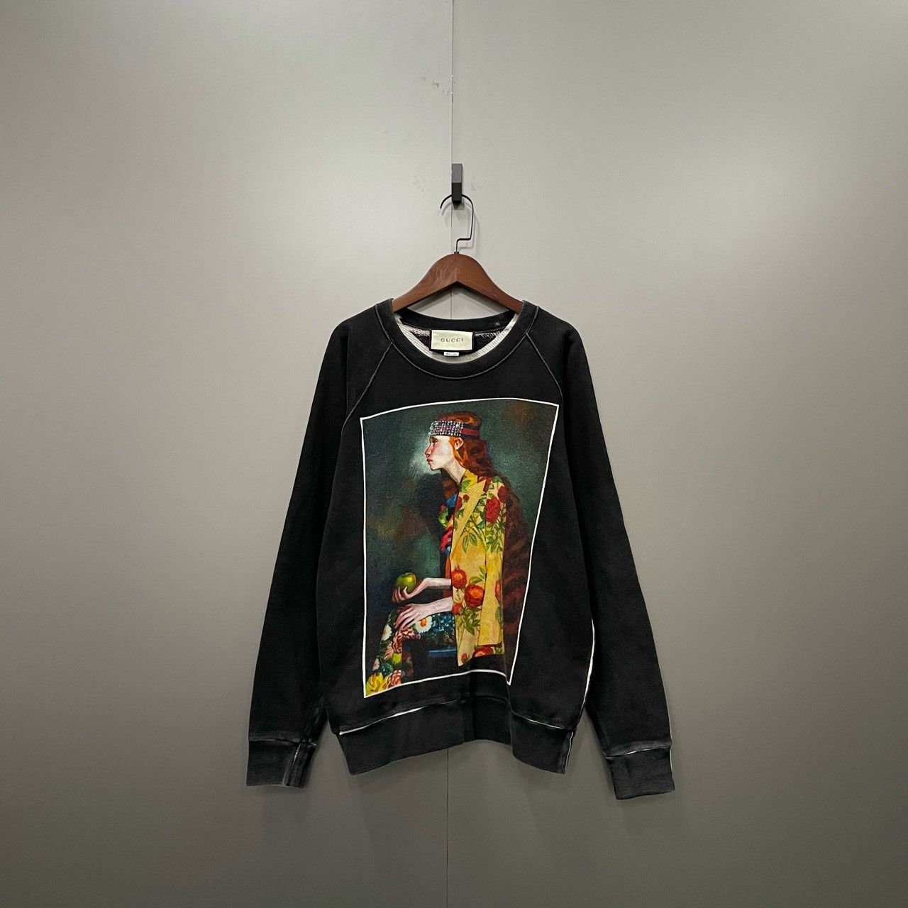 Gucci Gucci Black figure printed sweatshirt 2501-Nextarrow Size US XXS / EU 40 - 1 Thumbnail