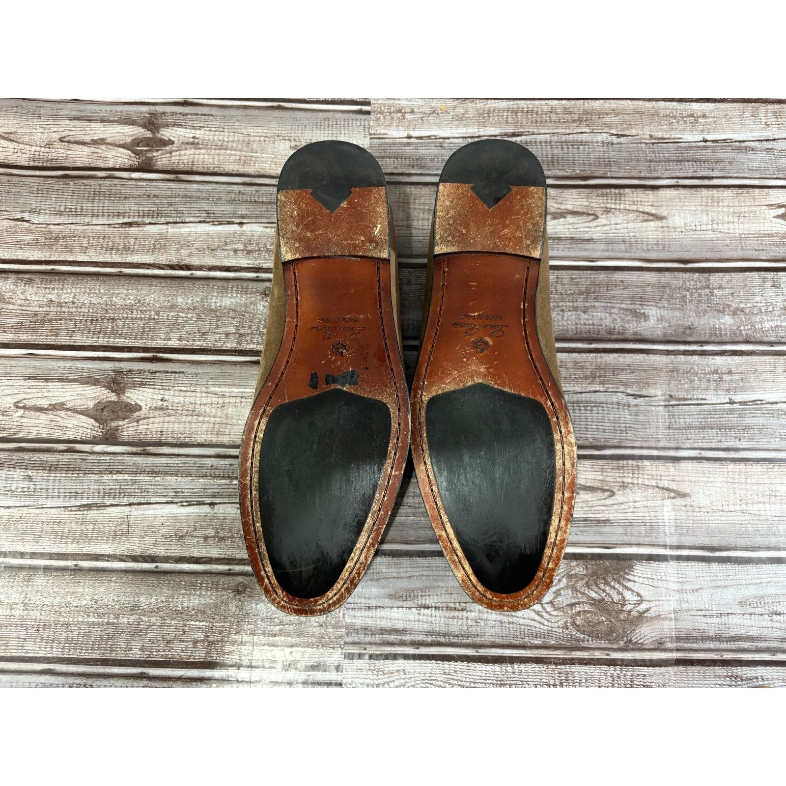 Loro Piana Loro Piana Francis Suede Tassel Dress Shoe size 44 US 11 col Size US 11 / EU 44 - 7 Thumbnail